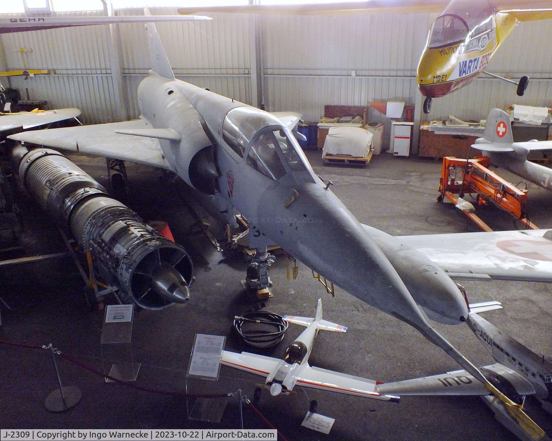 J-2309, Dassault (F+W Emmen) Mirage IIIS C/N 17-26-106/999, Dassault (F+W Emmen) Mirage III S at the Österreichisches Luftfahrtmuseum (Austrian Aviation Museum), Graz-Thalerhof