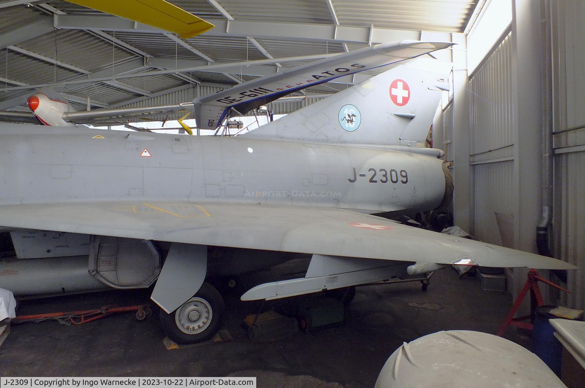 J-2309, Dassault (F+W Emmen) Mirage IIIS C/N 17-26-106/999, Dassault (F+W Emmen) Mirage III S at the Österreichisches Luftfahrtmuseum (Austrian Aviation Museum), Graz-Thalerhof