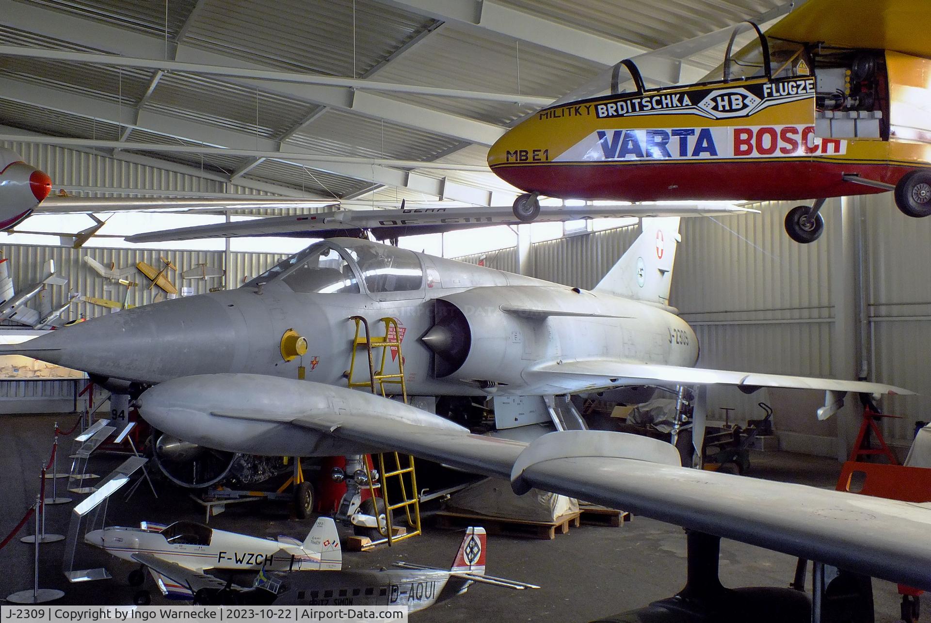 J-2309, Dassault (F+W Emmen) Mirage IIIS C/N 17-26-106/999, Dassault (F+W Emmen) Mirage III S at the Österreichisches Luftfahrtmuseum (Austrian Aviation Museum), Graz-Thalerhof
