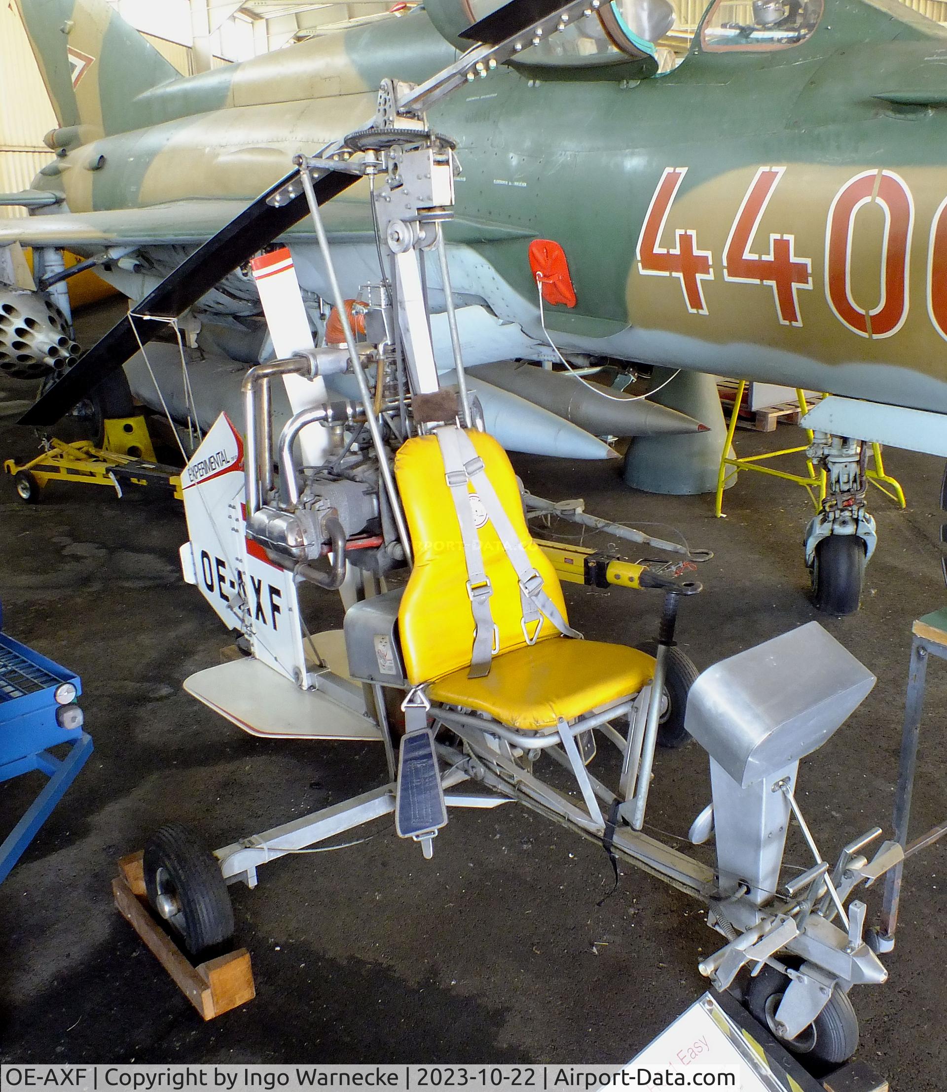 OE-AXF, 1977 Otto Frank TSF-02 C/N 02, Otto Frank TSF-02 at the Österreichisches Luftfahrtmuseum (Austrian Aviation Museum), Graz-Thalerhof