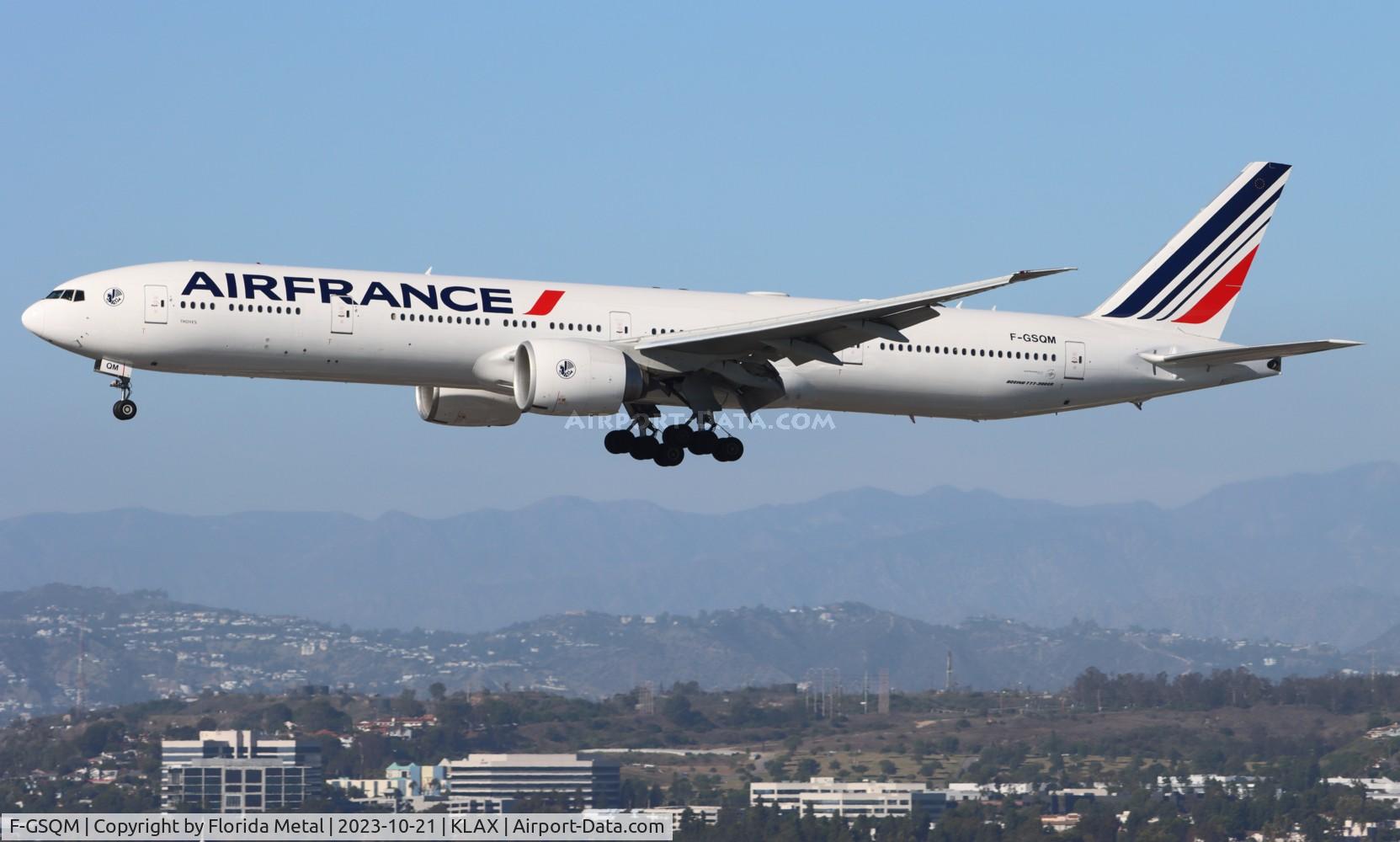 F-GSQM, 2006 Boeing 777-328/ER C/N 32848, AFR 773 zx CDG-LAX