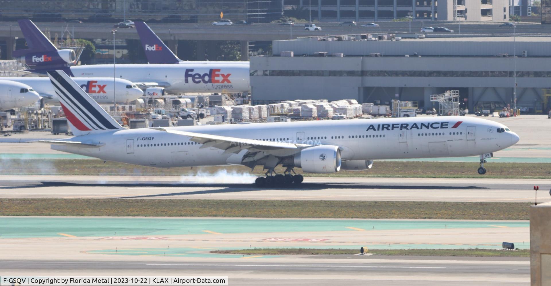 F-GSQV, 2007 Boeing 777-328/ER C/N 32854, AFR 773 zx CDG-LAX