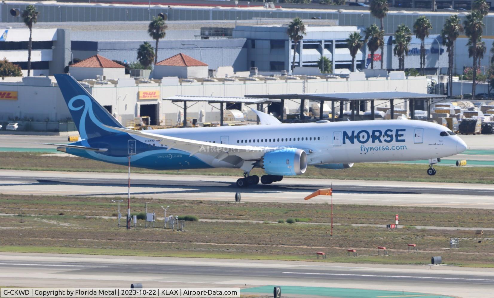 G-CKWD, 2018 Boeing 787-9 Dreamliner C/N 38789, Norse 789 zx LGW-LAX
