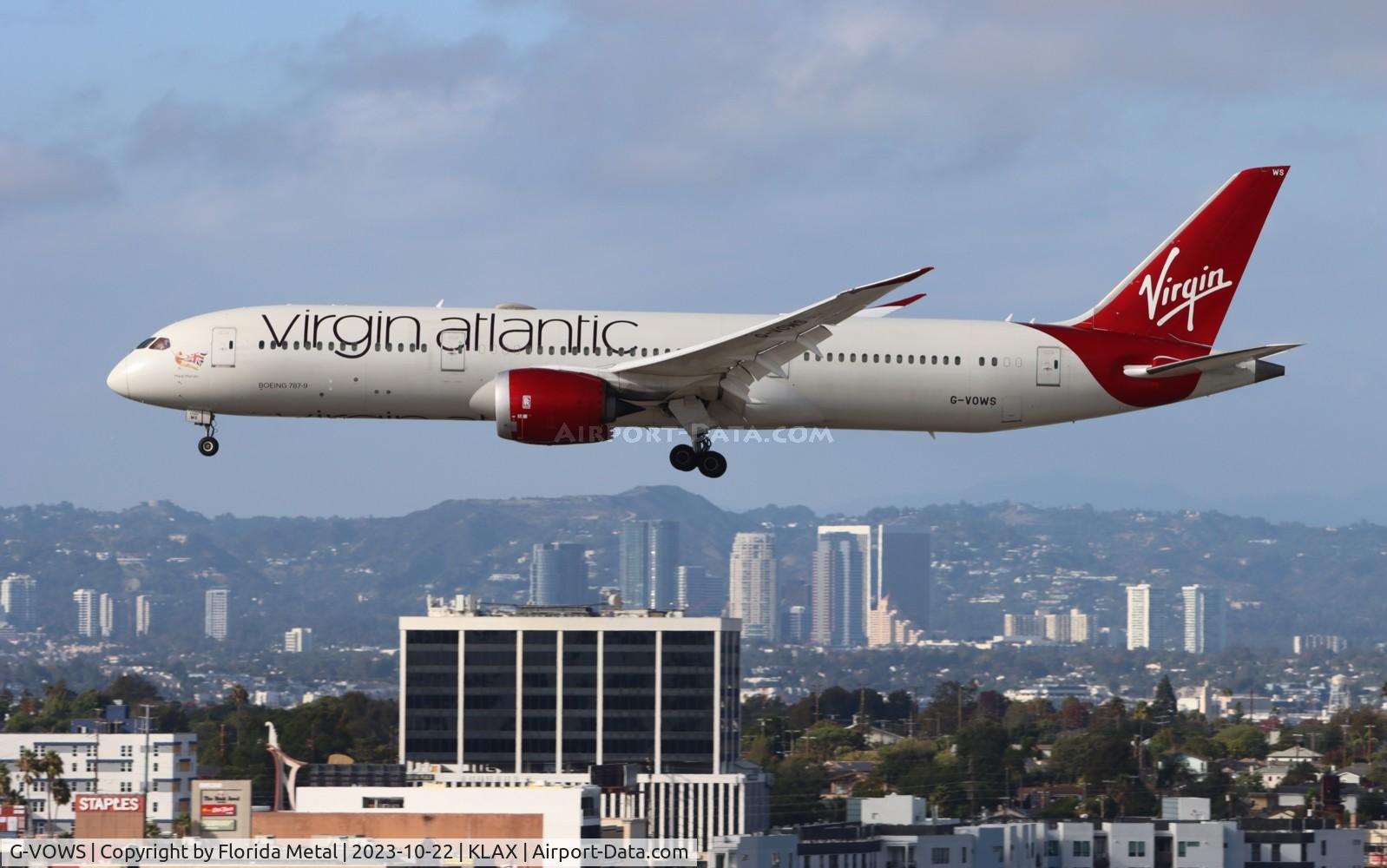 G-VOWS, 2015 Boeing 787-9 Dreamliner C/N 37974, VIR 789 zx LHR-LAX