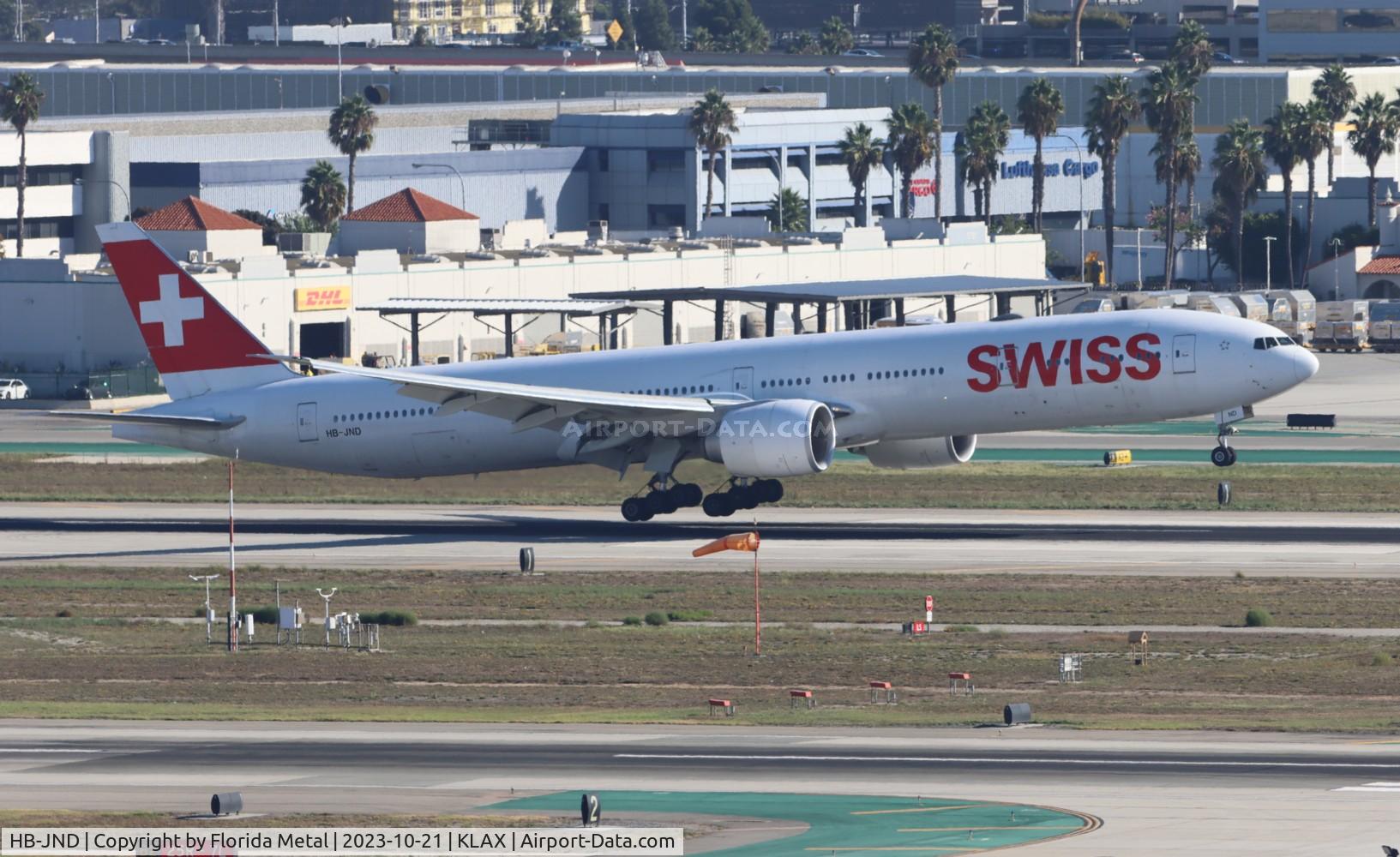 HB-JND, 2016 Boeing 777-3DE/ER C/N 44585, SWR 773 zx ZRH-LAX