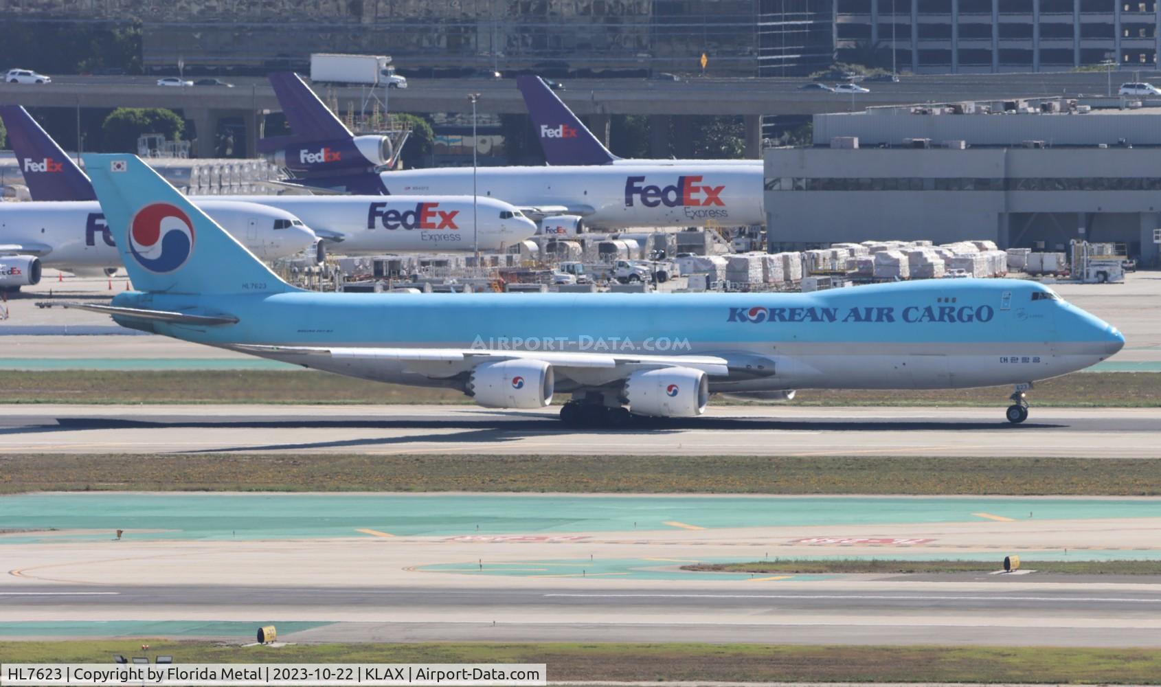 HL7623, 2013 Boeing 747-8B5F C/N 37655, KAL 748F zx LAX-SFO