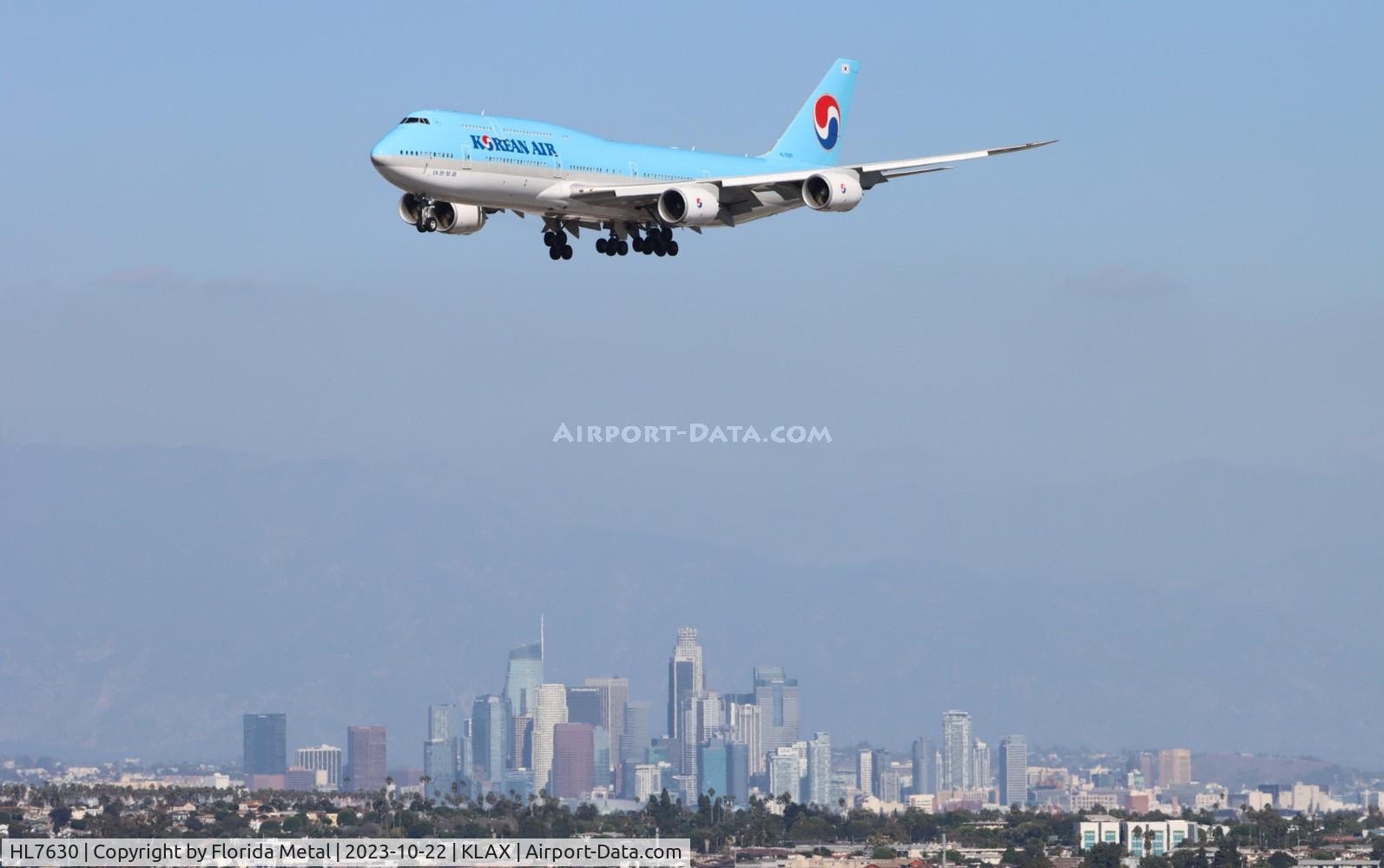 HL7630, 2015 Boeing 747-8B5 C/N 40905, KAL 747-8 zx ICN-LAX