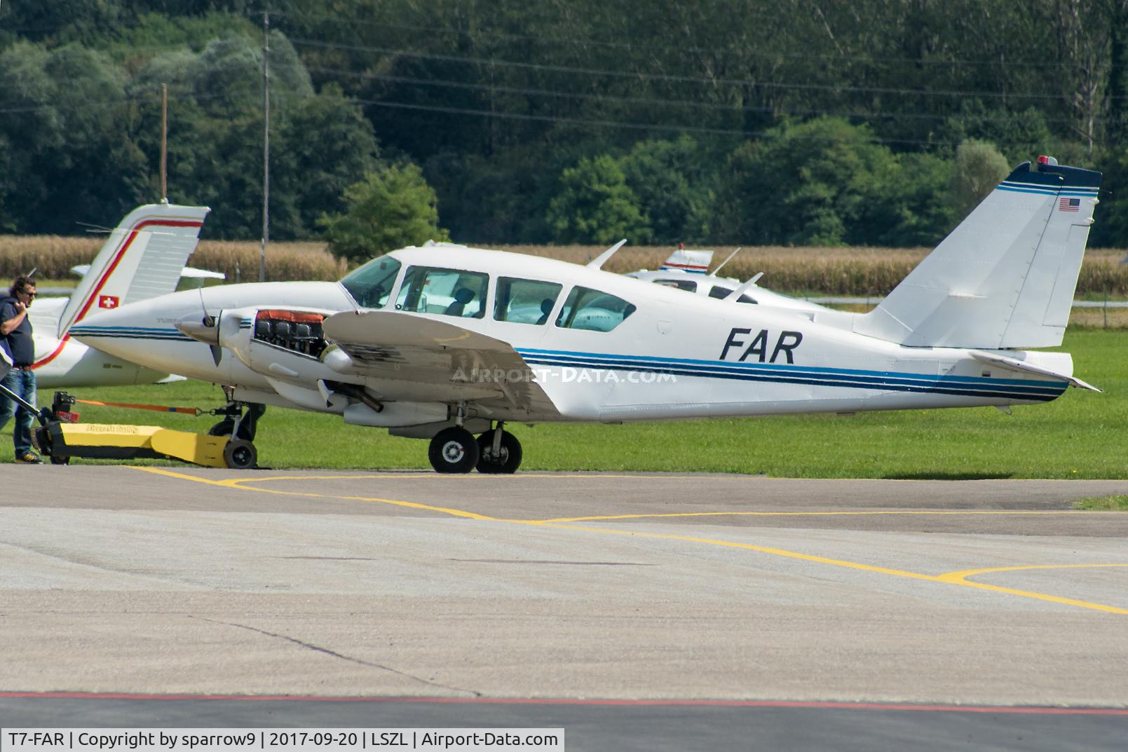 T7-FAR, 1969 Piper PA-23-250 C/N 27-4431, Beeing reregistered at Locarno?
