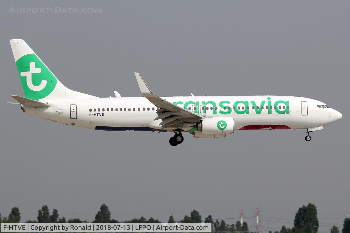 F-HTVE, 2017 Boeing 737-8KT C/N 62155, at orly