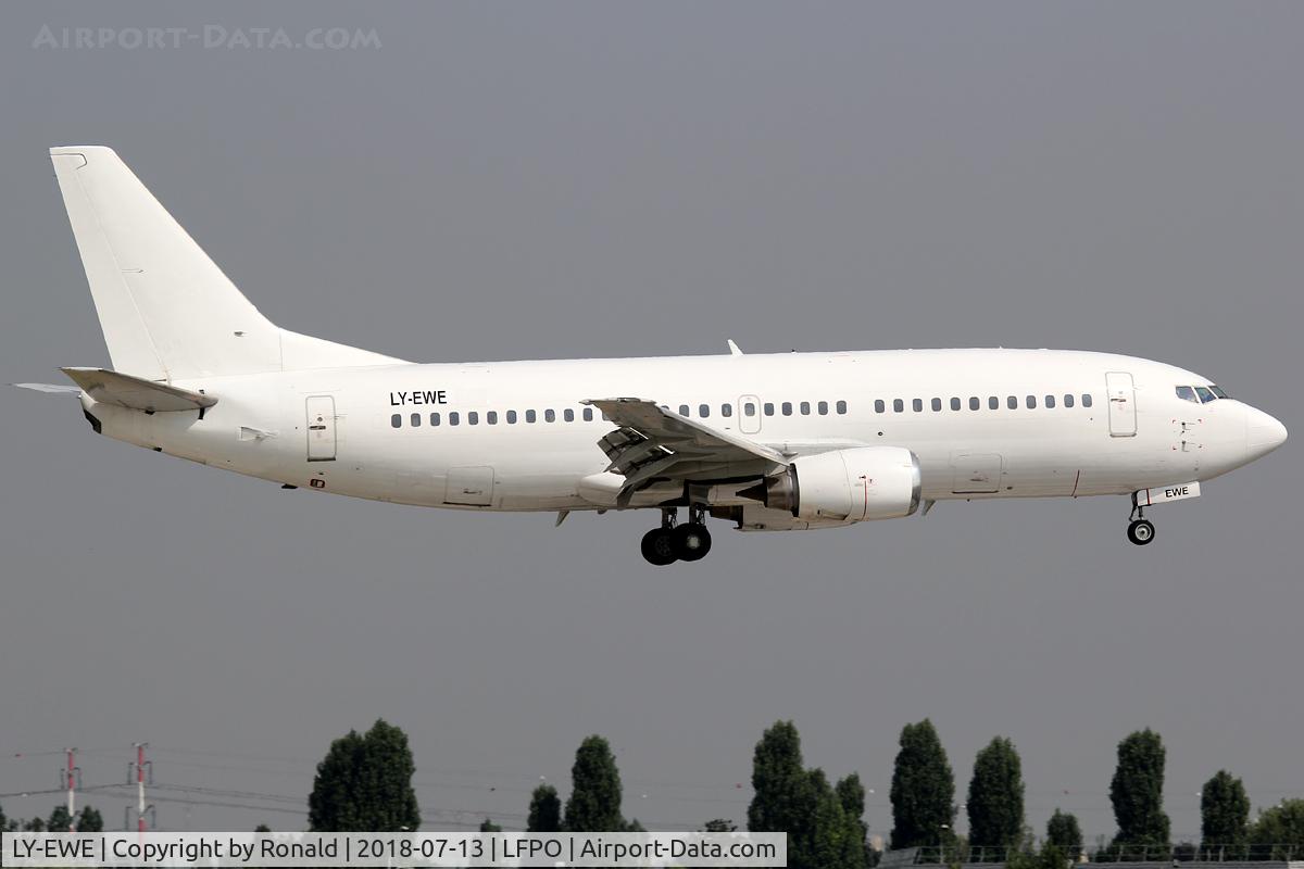 LY-EWE, 1997 Boeing 737-33R C/N 28873, at orly