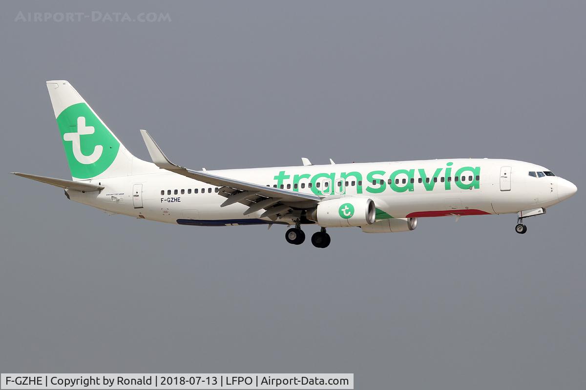 F-GZHE, 2008 Boeing 737-8K2 C/N 29678, at orly
