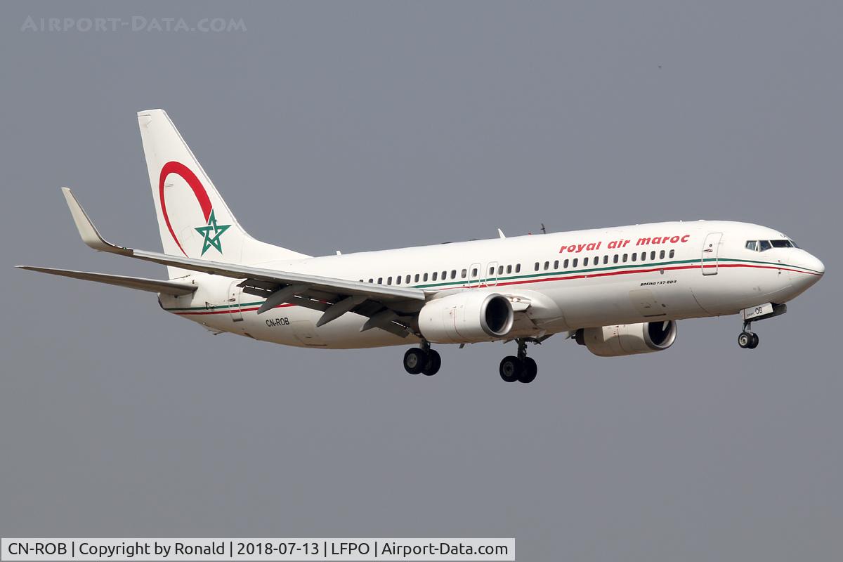 CN-ROB, 2005 Boeing 737-8B6 C/N 33060, at orly