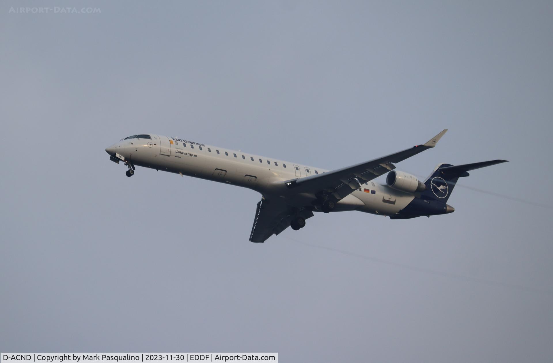 D-ACND, 2009 Bombardier CRJ-701 (CL-600-2C10) Regional Jet C/N 15238, CRJ-900LR (CL-600-2D24)
