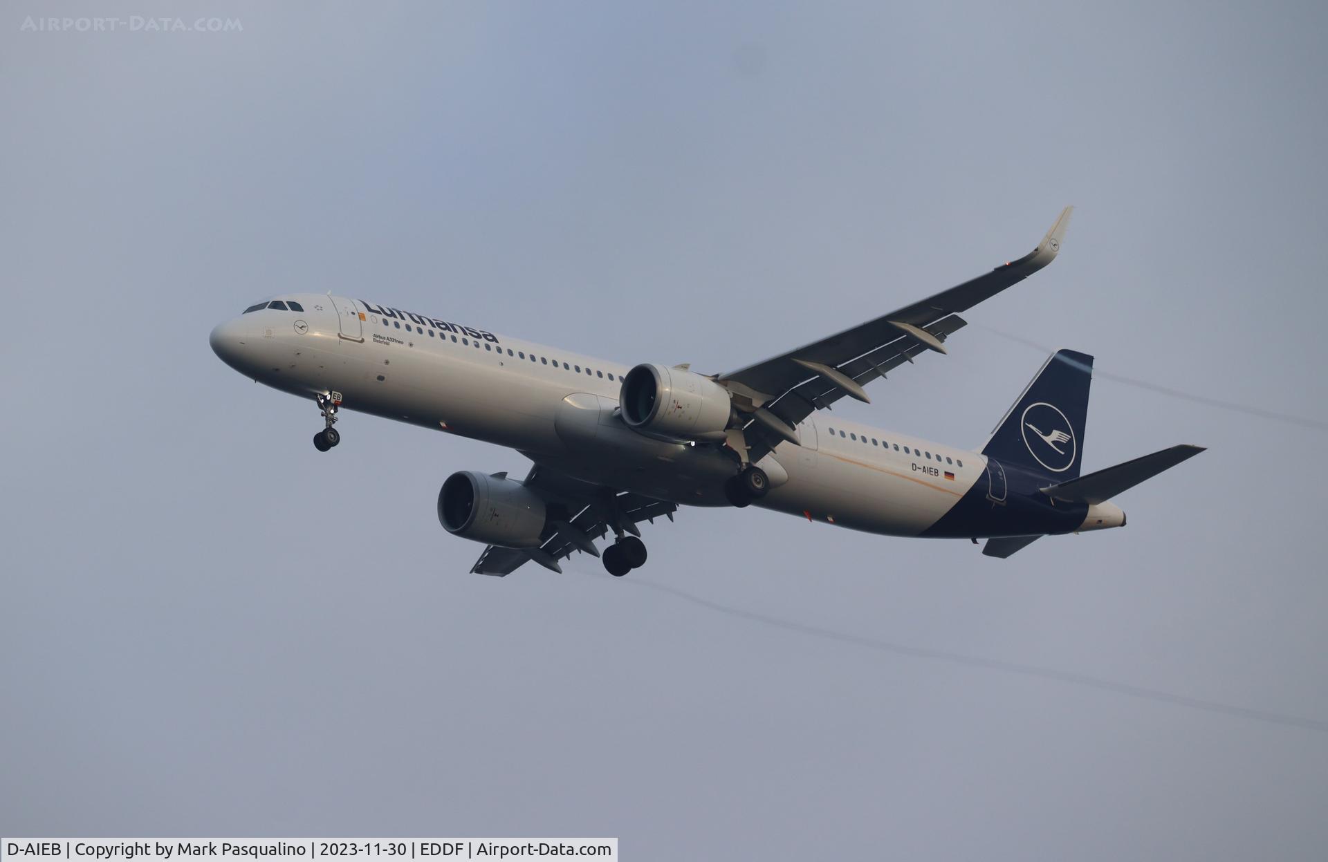 D-AIEB, 2019 Airbus A321-271NX C/N 8783, Airbus A321-271NX