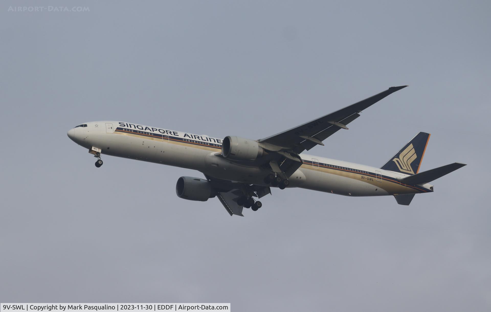 9V-SWL, 2007 Boeing 777-312/ER C/N 34577, Boeing 777-312/ER