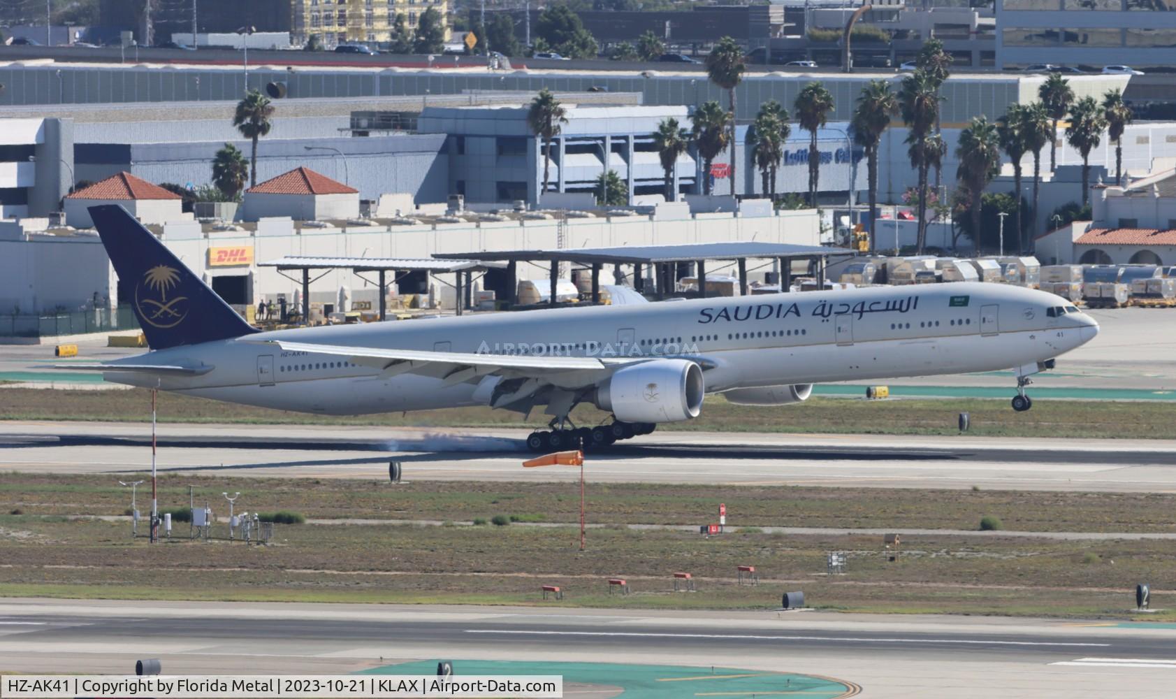 HZ-AK41, 2017 Boeing 777-368/ER C/N 62761, SVA 773 zx JED-LAX