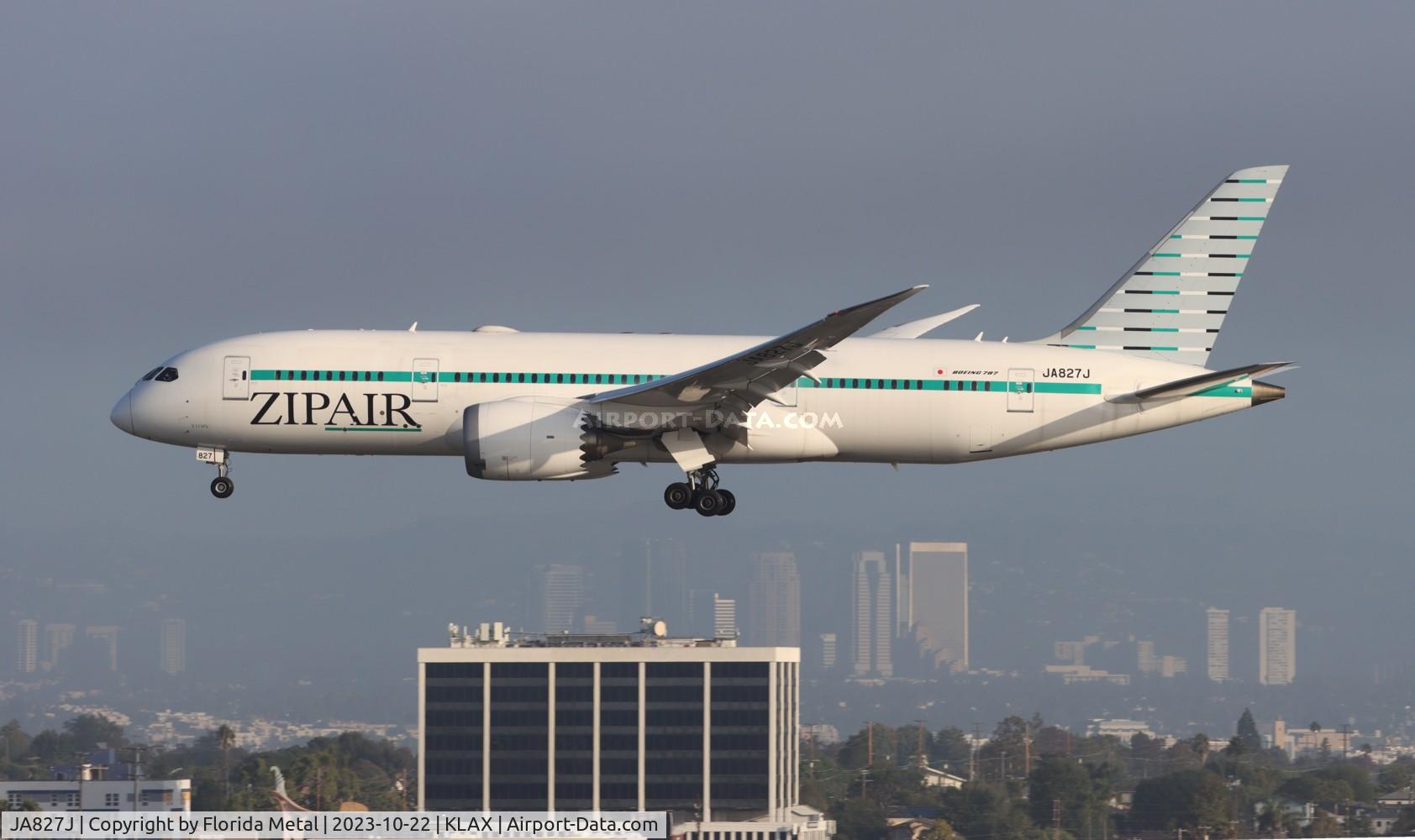 JA827J, 2011 Boeing 787-8 Dreamliner C/N 34837, TZP 788 zx NRT-LAX