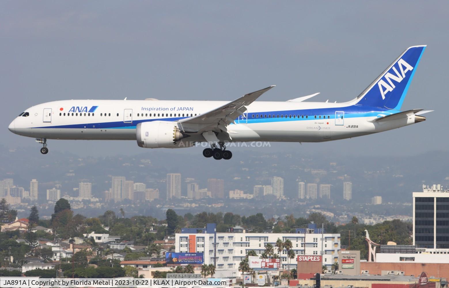 JA891A, 2017 Boeing 787-9 Dreamliner Dreamliner C/N 40751, ANA 789 zx NRT-LAX