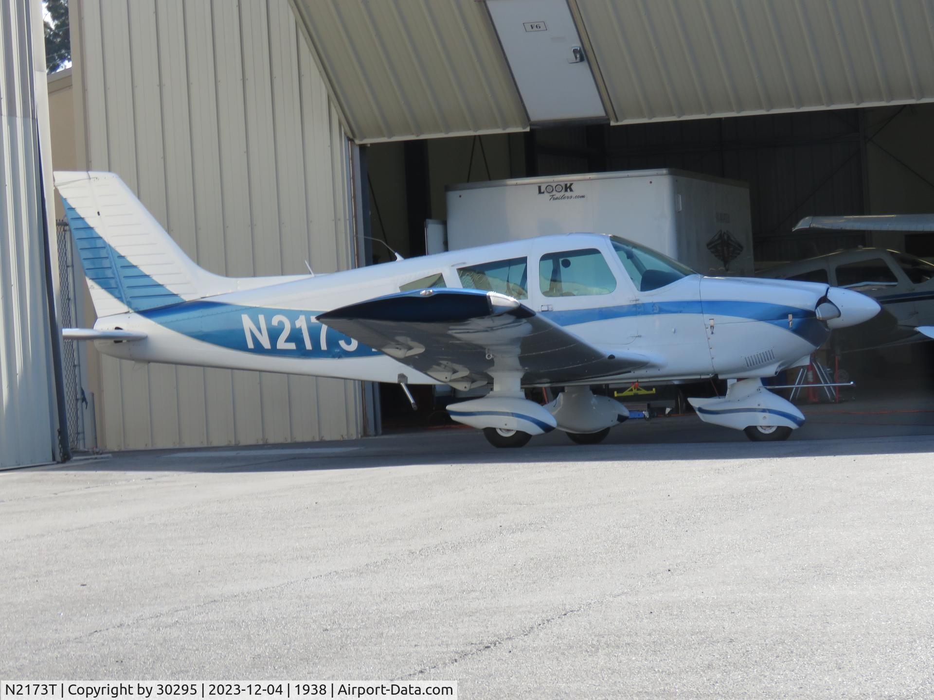N2173T, 1971 Piper PA-28-180 C/N 28-7205033, Being worked on