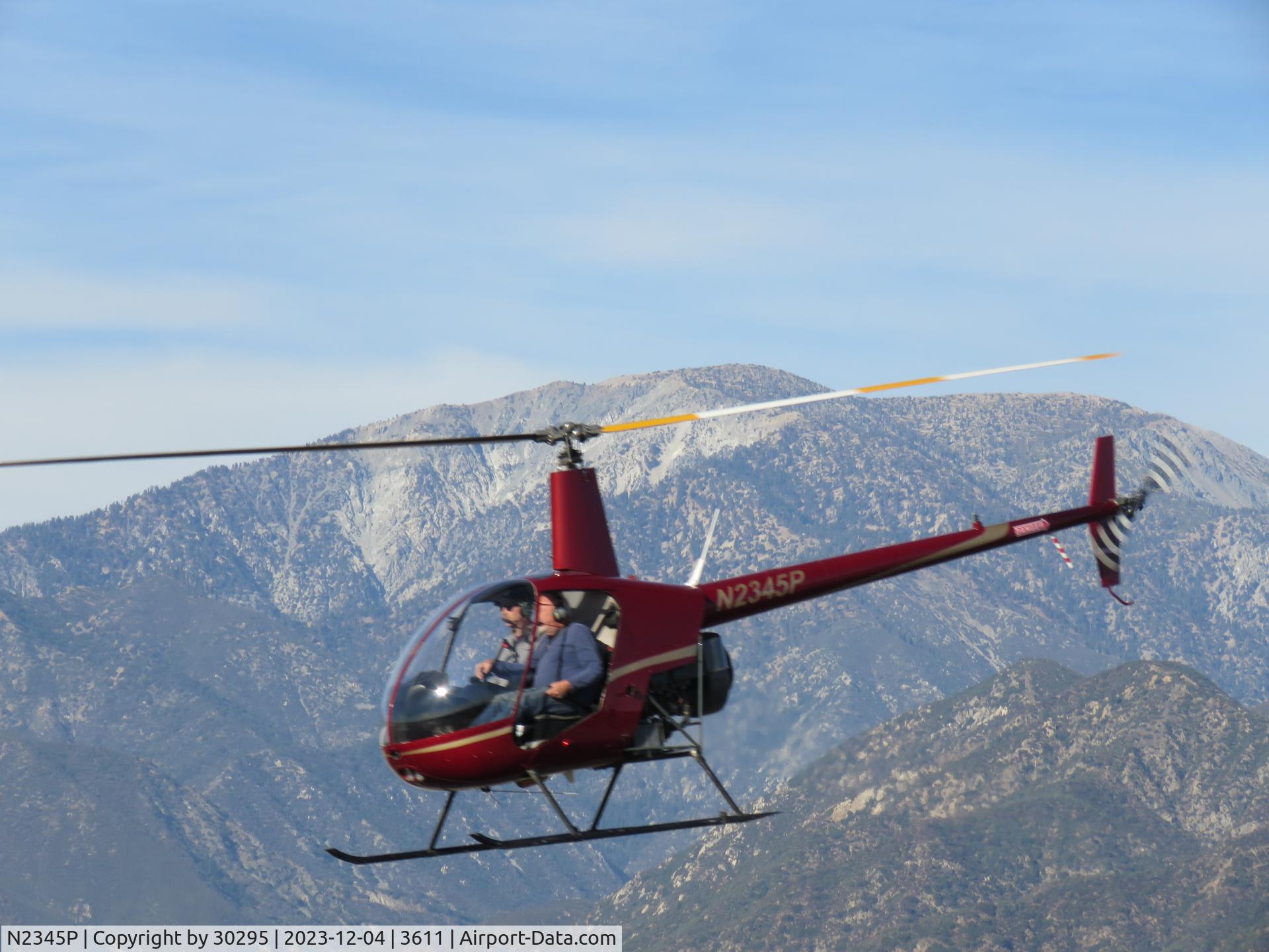 N2345P, 1991 Robinson R22 BETA C/N 1991, Headed West
