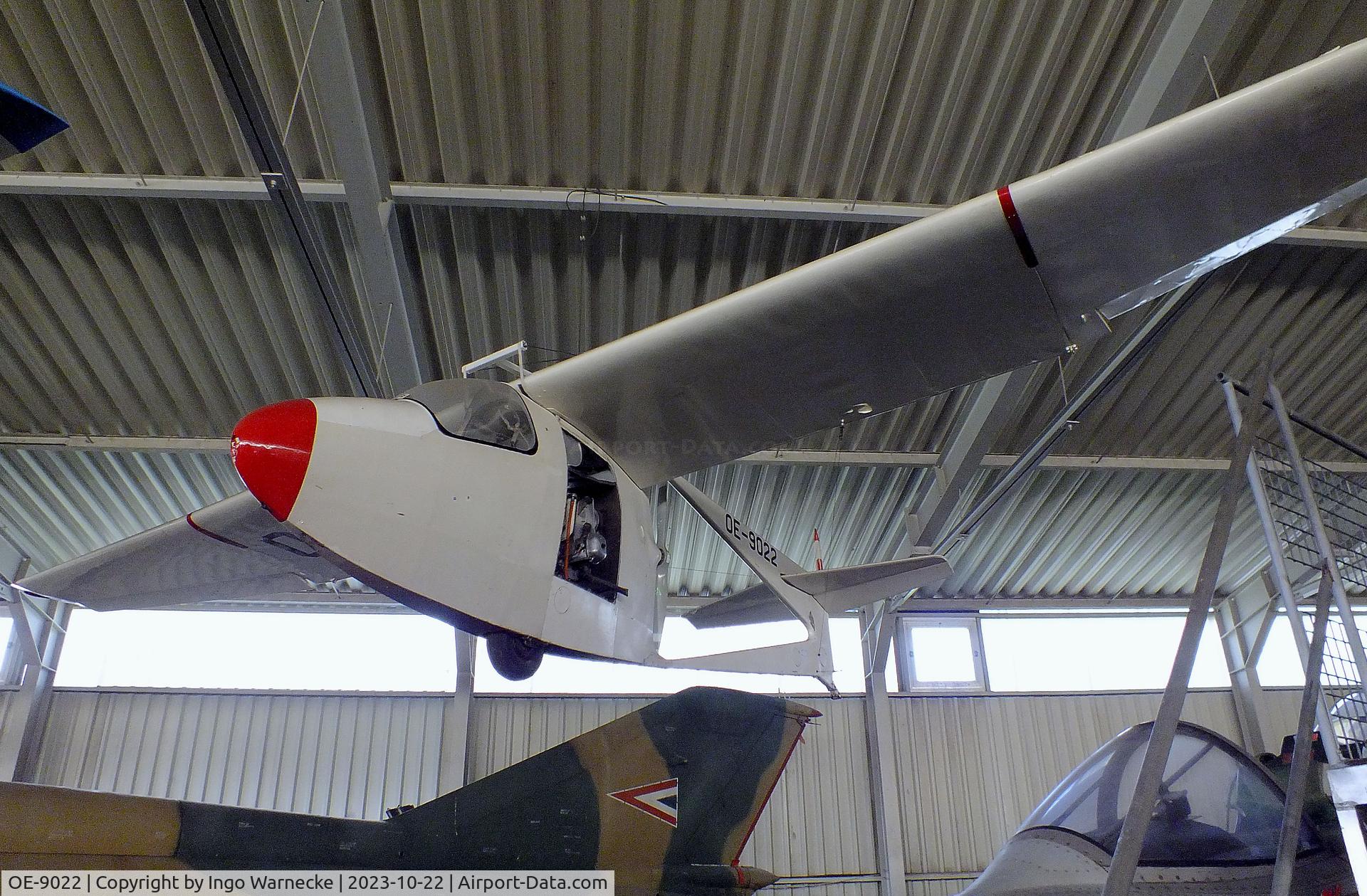 OE-9022, Essenko Flugzeugbau Krähe V C/N 24, Raab (Essenko Flugzeugbau) Krähe V at the Österreichisches Luftfahrtmuseum (Austrian Aviation Museum), Graz-Thalerhof