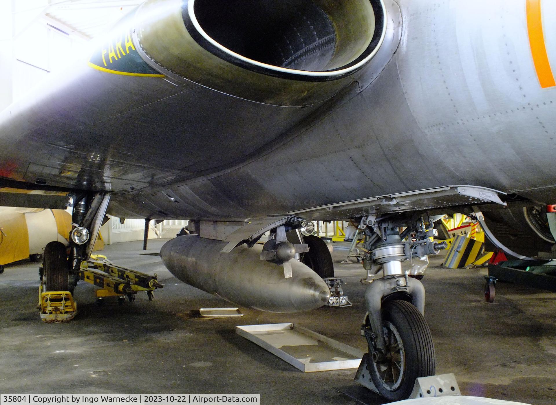 35804, Saab Sk35C Draken C/N 35-804, SAAB Sk35C Draken (cockpit canopy dismounted) at the Österreichisches Luftfahrtmuseum (Austrian Aviation Museum), Graz-Thalerhof