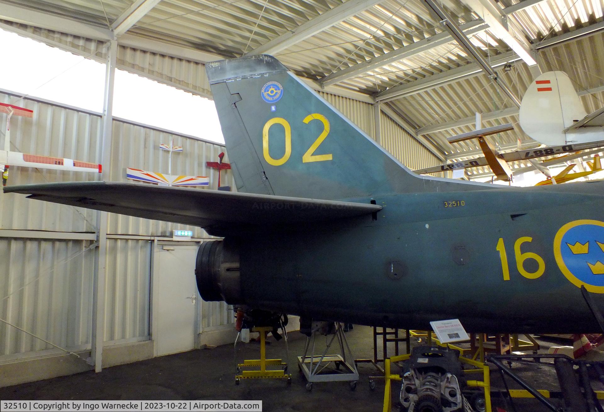 32510, Saab J-32E Lansen C/N 32-510, SAAB J32E Lansen at the Österreichisches Luftfahrtmuseum (Austrian Aviation Museum), Graz-Thalerhof