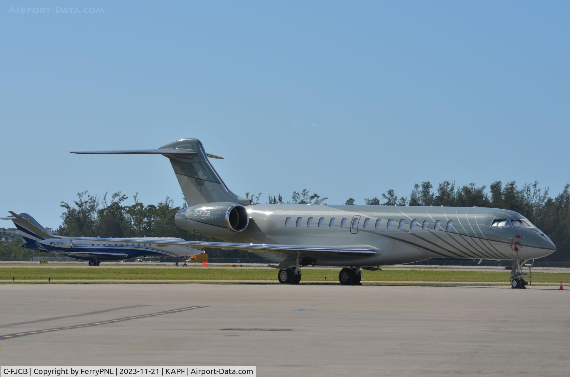 C-FJCB, 2020 Bombardier BD-700-2A12 Global 7500 C/N 70057, Chartright Air Global 7500