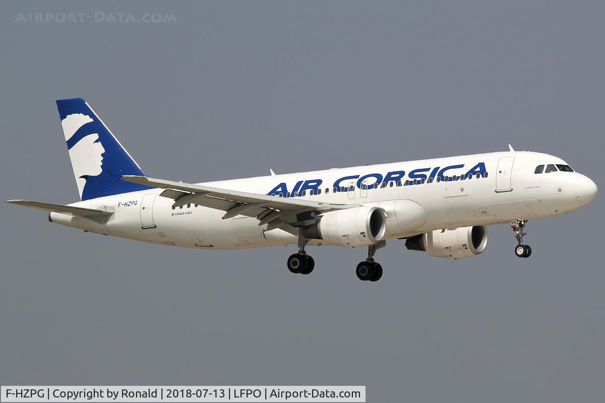 F-HZPG, 2013 Airbus A320-214 C/N 5906, at orly