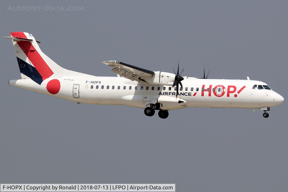 F-HOPX, 2015 ATR 72-600 (72-212A) C/N 1257, at orly