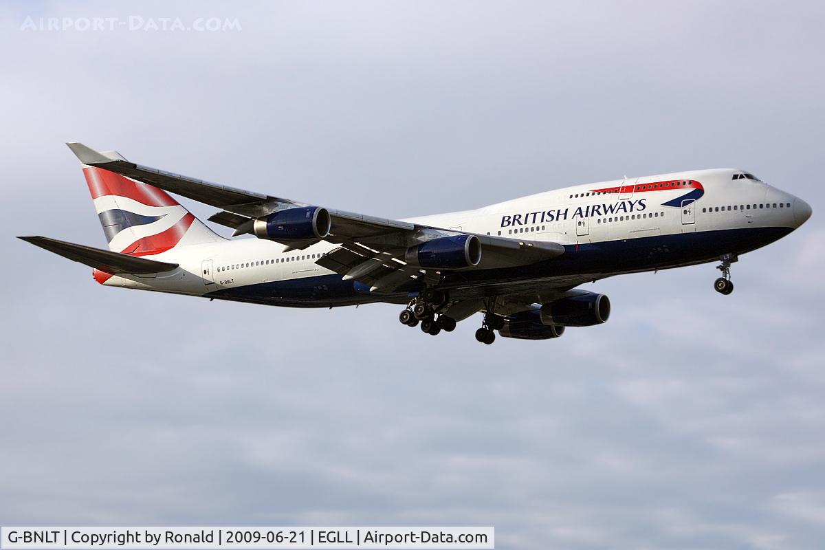 G-BNLT, 1991 Boeing 747-436 C/N 24630, at lhr