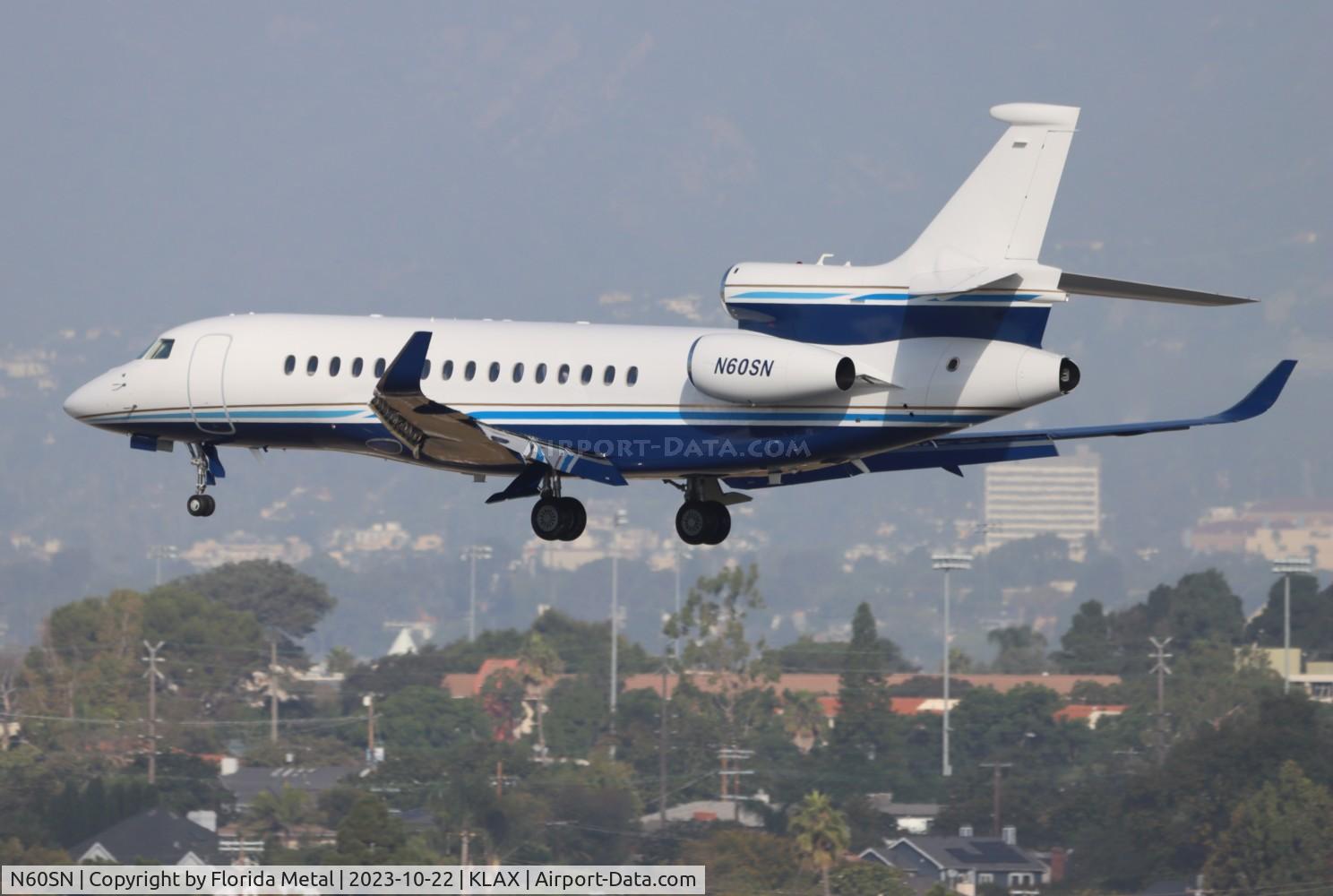 N60SN, 2018 Dassault 8X C/N 452, Falcon 8X zx