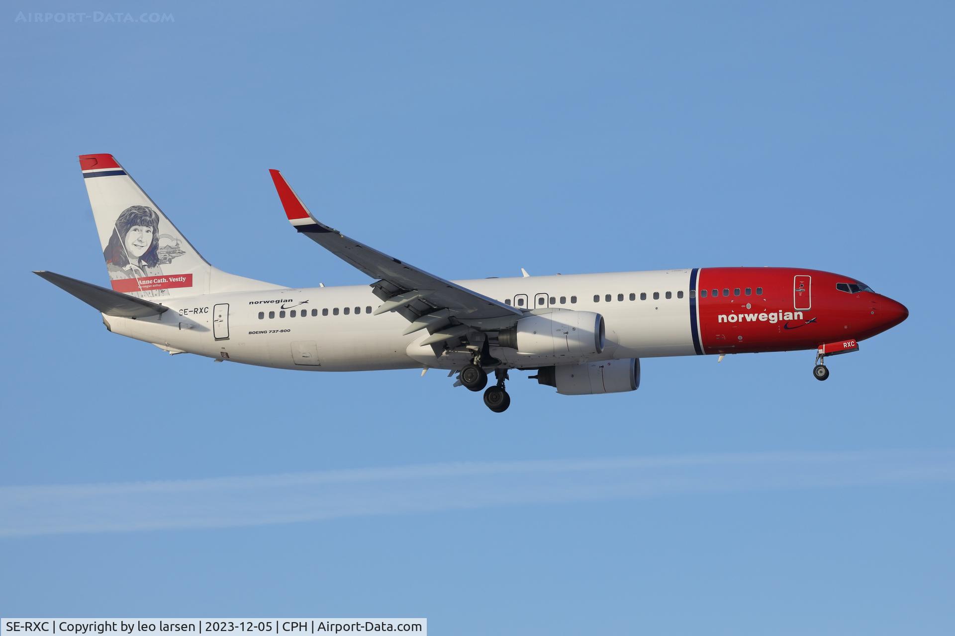 SE-RXC, 2011 Boeing 737-86N C/N 38033/3607, Copenhagen 5.12.2023