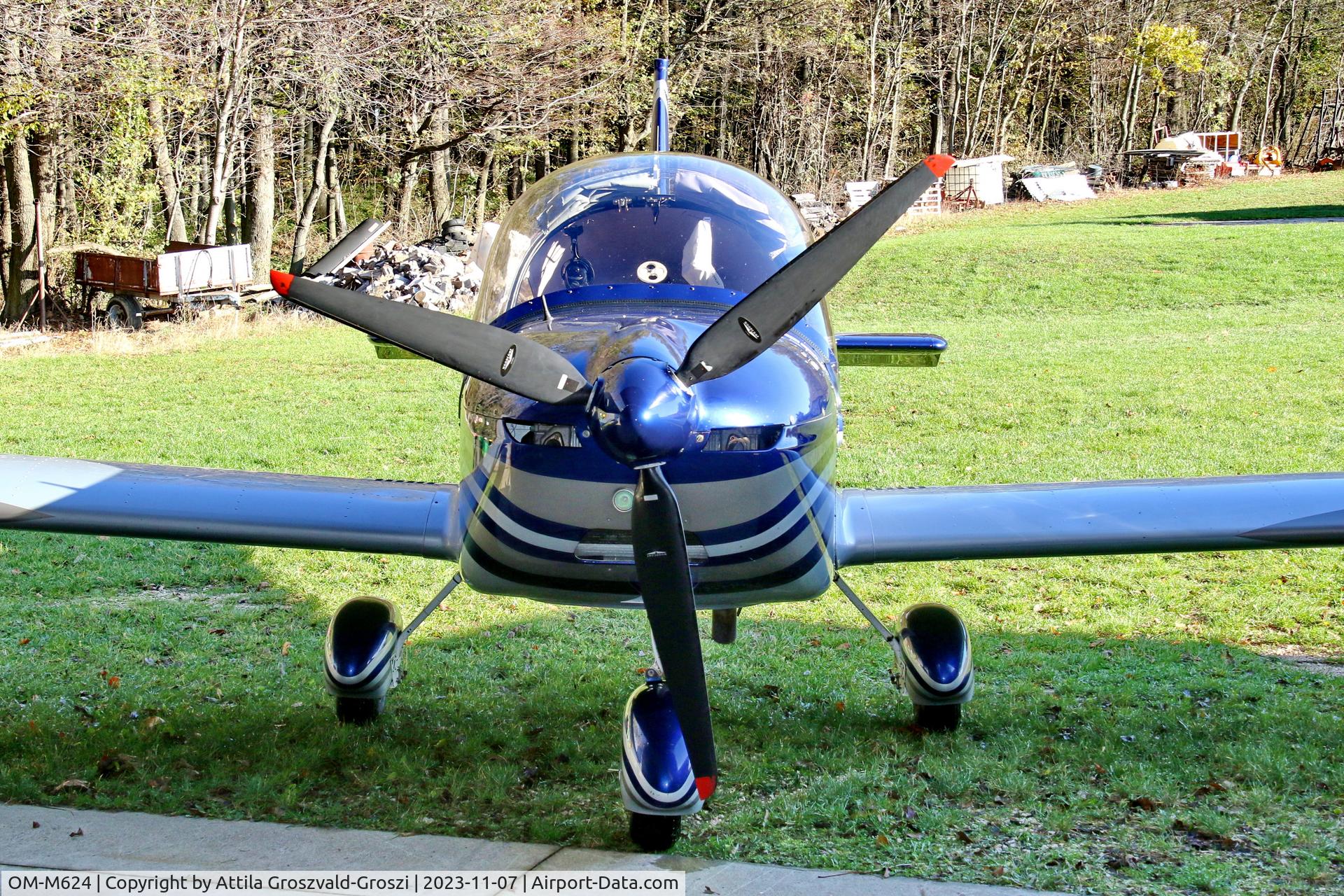 OM-M624, 2007 Evektor-Aerotechnik EV-97 Eurostar C/N 2007-3101, Zirc-Tündérmajor Airfield, Hungary