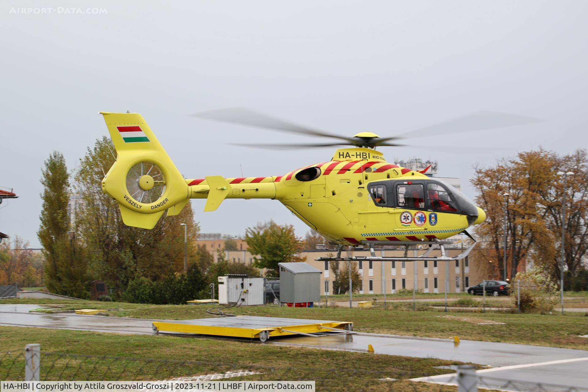 HA-HBI, 2004 Eurocopter EC-135 P2+ C/N 0357, LHBF - Balatonfüred Aerial Ambulance Base, Hungary