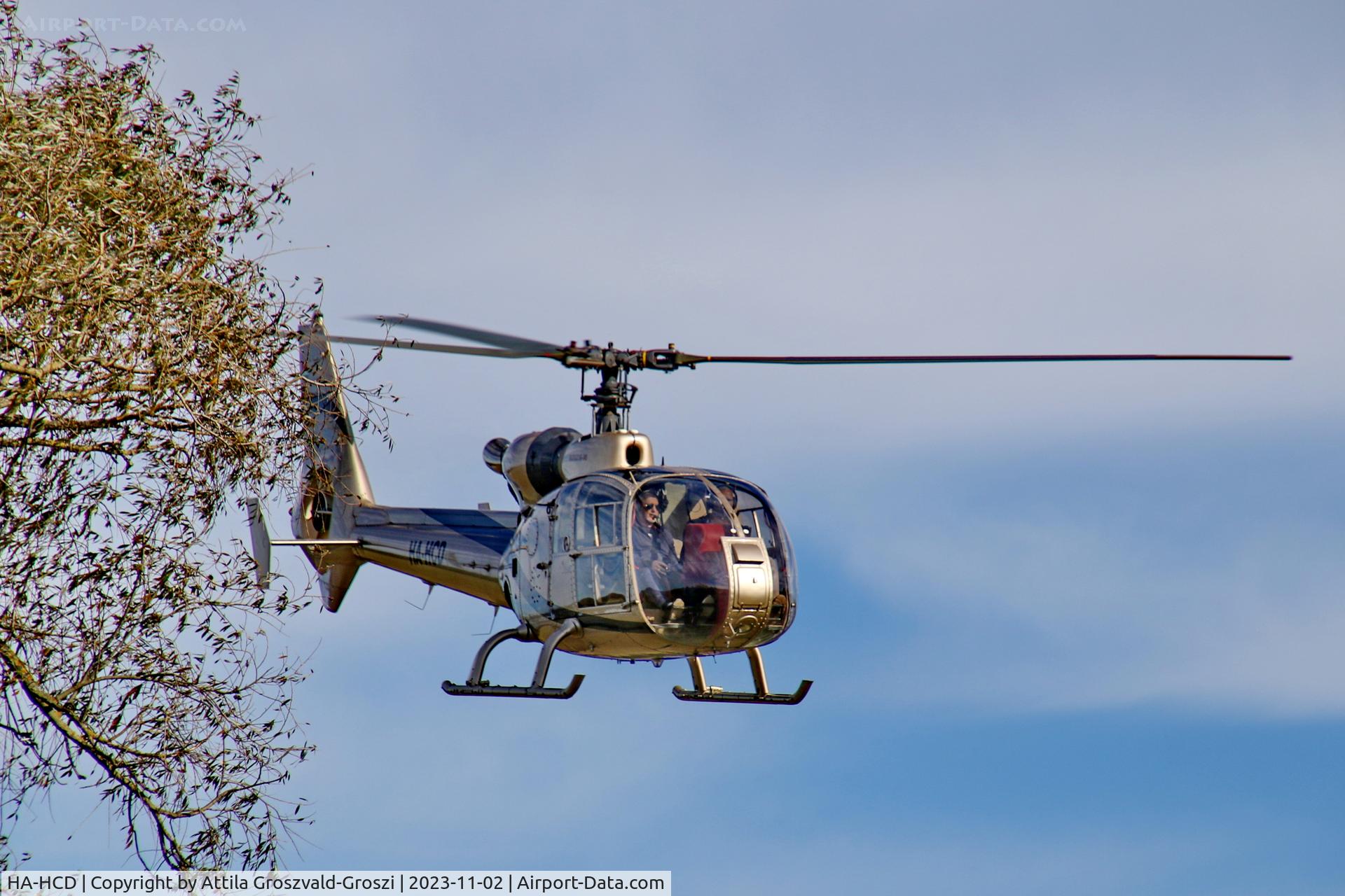 HA-HCD, 1972 Westland SA-341C Gazelle HT2 C/N 1098, In the airspace of the village of Ajka-Bakonygyepes, Hungary