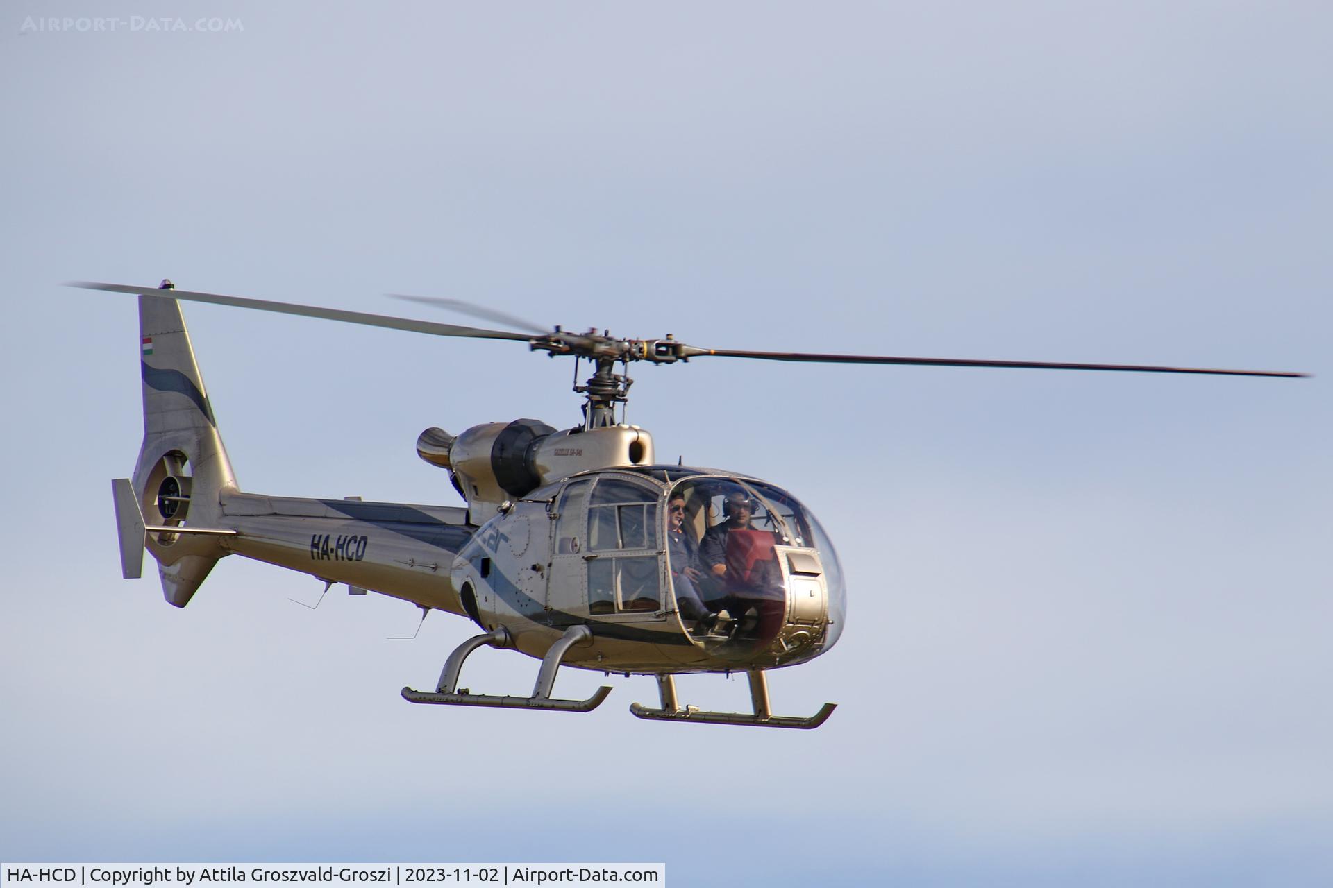 HA-HCD, 1972 Westland SA-341C Gazelle HT2 C/N 1098, In the airspace of the village of Ajka-Bakonygyepes, Hungary