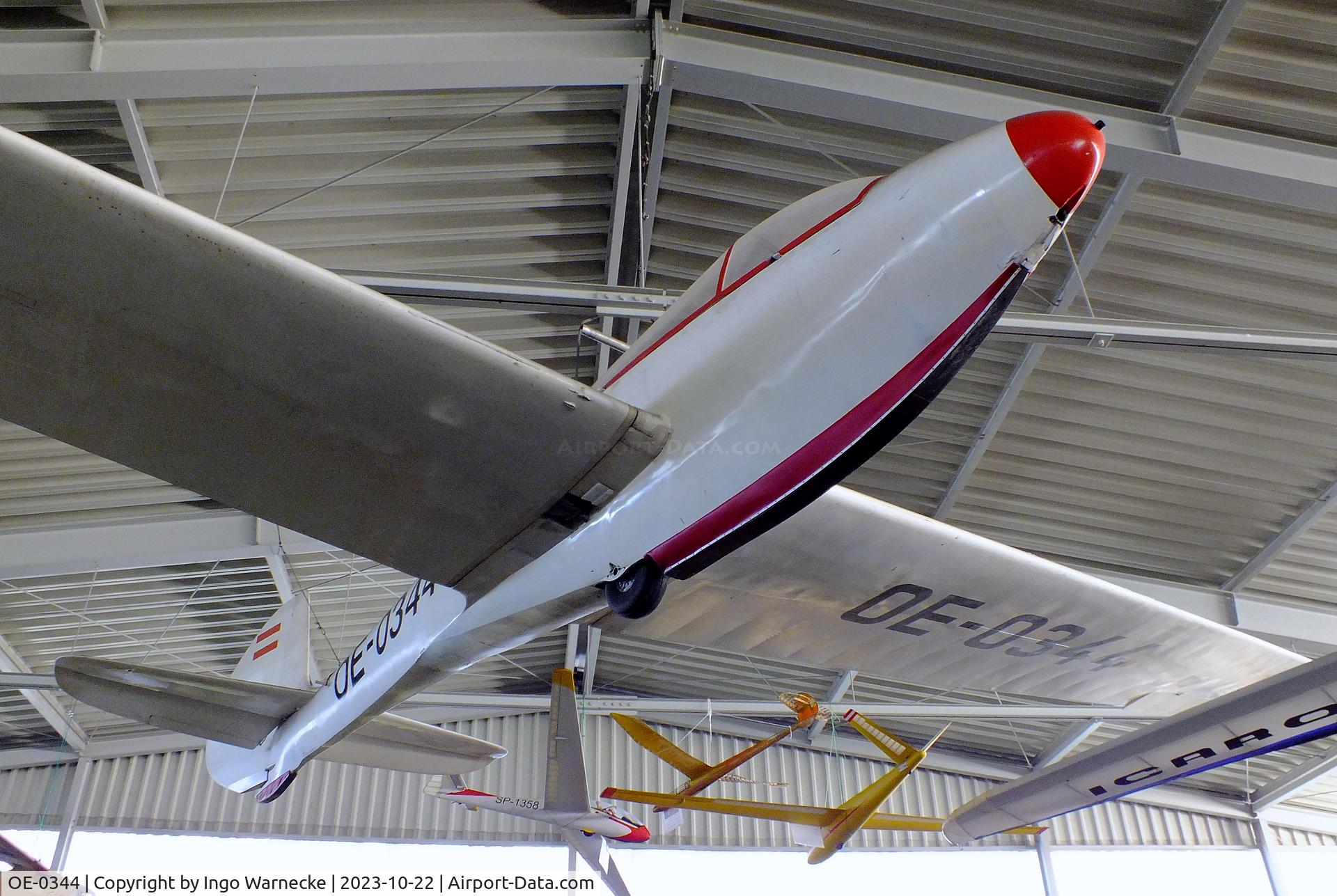 OE-0344, Musger MG19A C/N 021, Musger Mg 19c at the Österreichisches Luftfahrtmuseum (Austrian Aviation Museum), Graz-Thalerhof