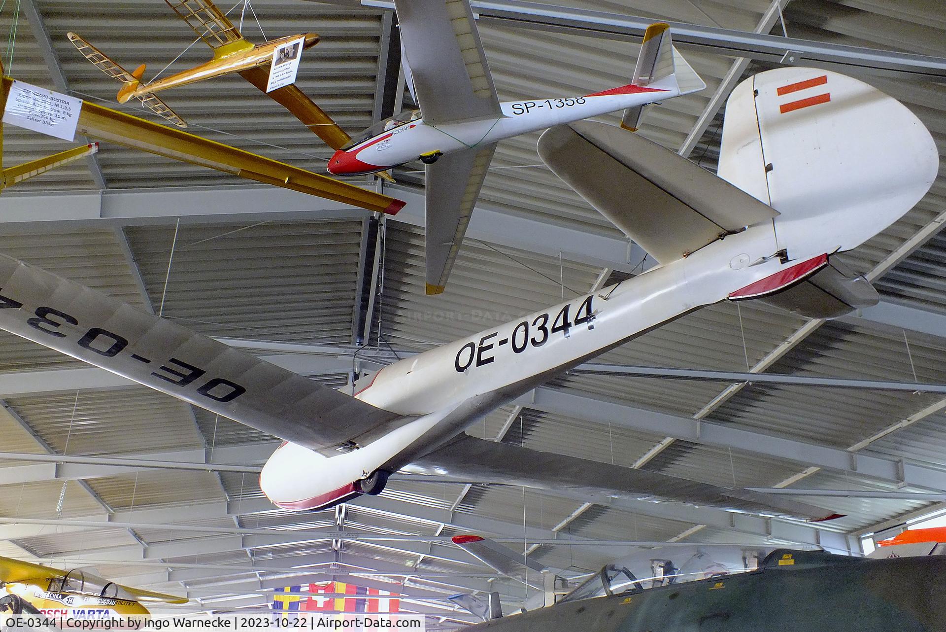 OE-0344, Musger MG19A C/N 021, Musger Mg 19c at the Österreichisches Luftfahrtmuseum (Austrian Aviation Museum), Graz-Thalerhof