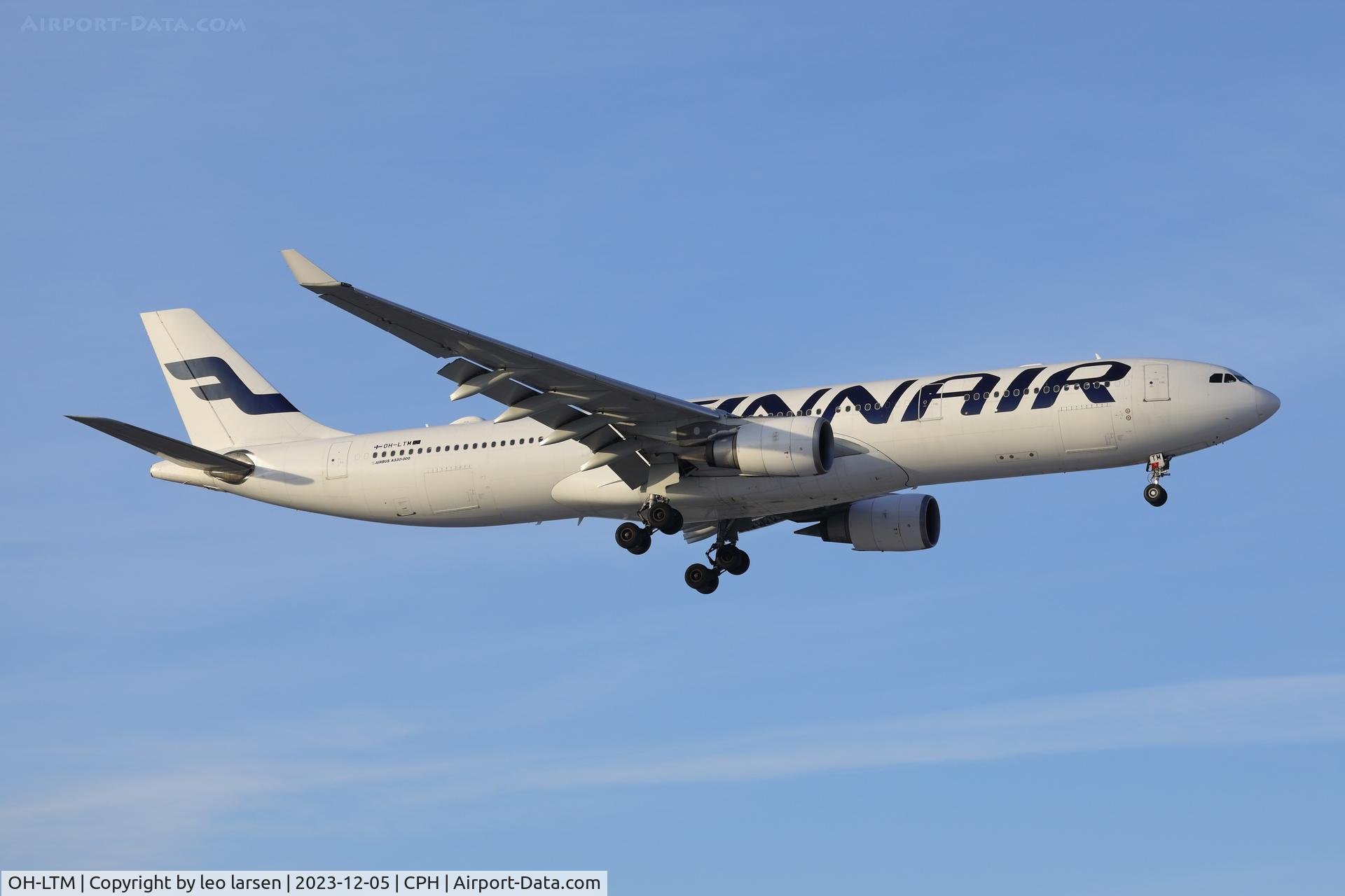 OH-LTM, 2009 Airbus A330-302E C/N 994, Copenhagen 5.12.2023