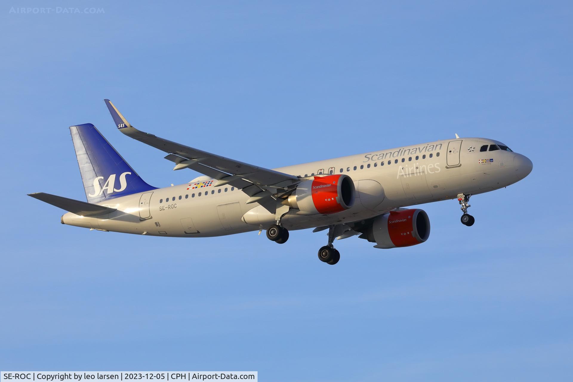 SE-ROC, 2017 Airbus A320-251N C/N 7723, Copenhagen 5.12.2023