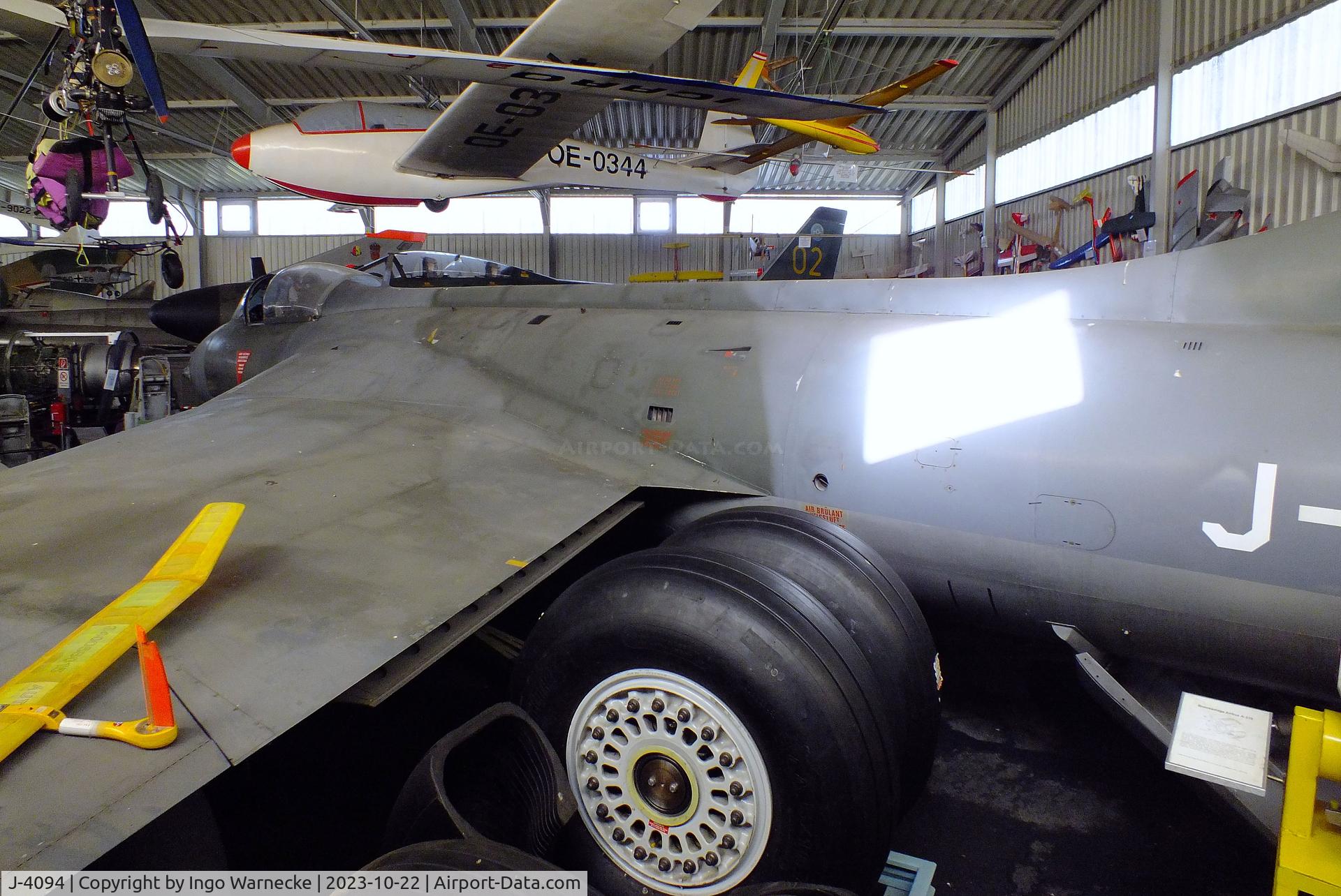 J-4094, Hawker Hunter F.58 C/N 41H-697461, Hawker Hunter F58 at the Österreichisches Luftfahrtmuseum (Austrian Aviation Museum), Graz-Thalerhof