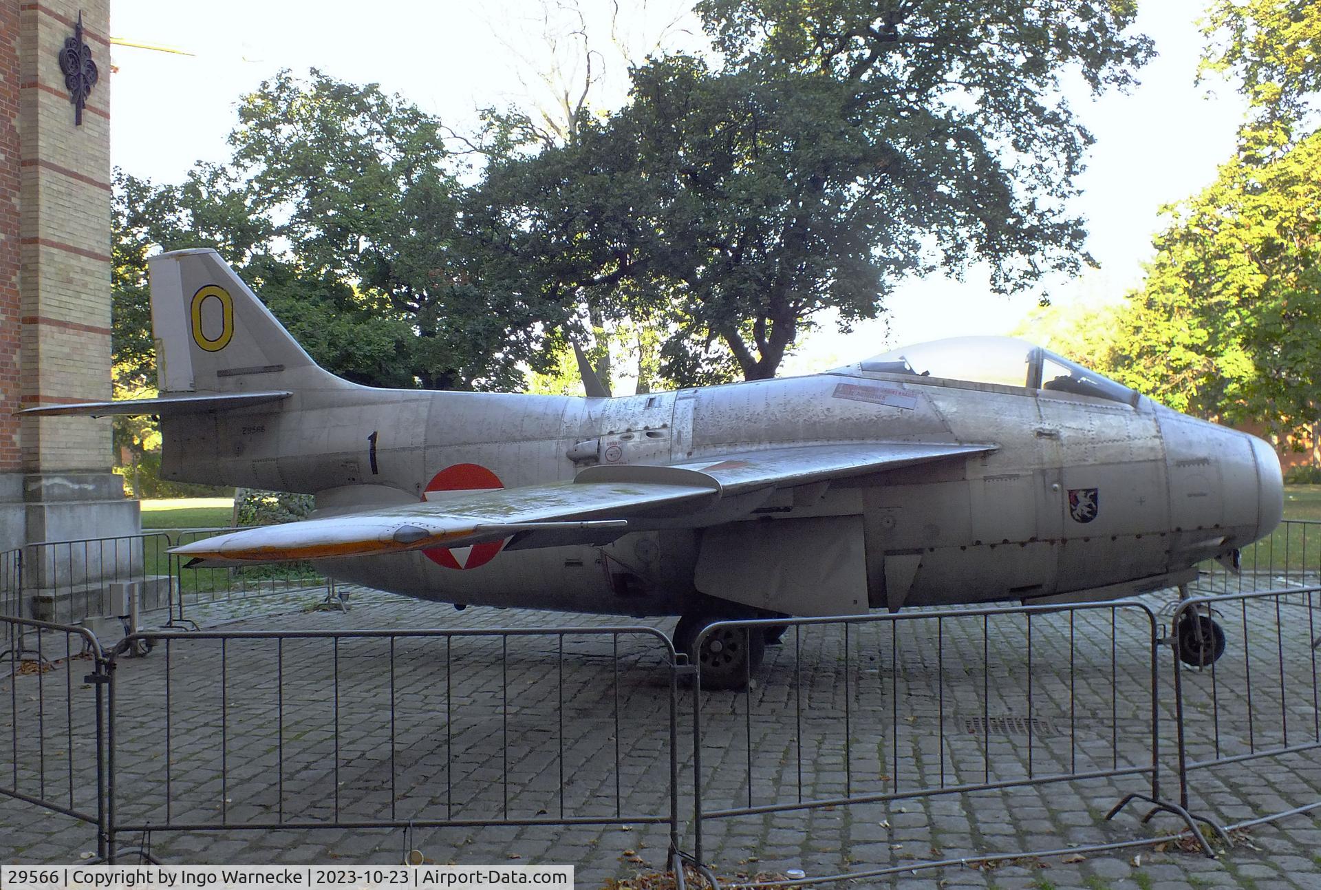 29566, Saab J-29F Tunnan C/N 29566, SAAB J29F Tunnan at the Heeresgeschichtliches Museum (HGM, Museum of Military History), Wien (Vienna)