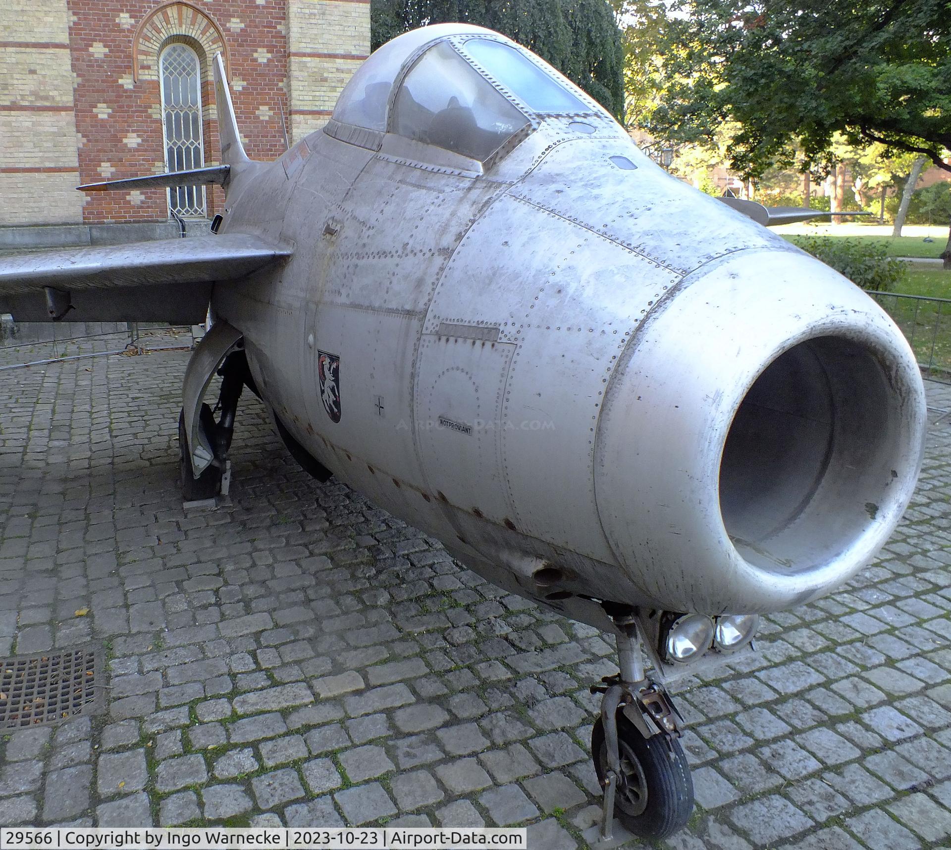 29566, Saab J-29F Tunnan C/N 29566, SAAB J29F Tunnan at the Heeresgeschichtliches Museum (HGM, Museum of Military History), Wien (Vienna)