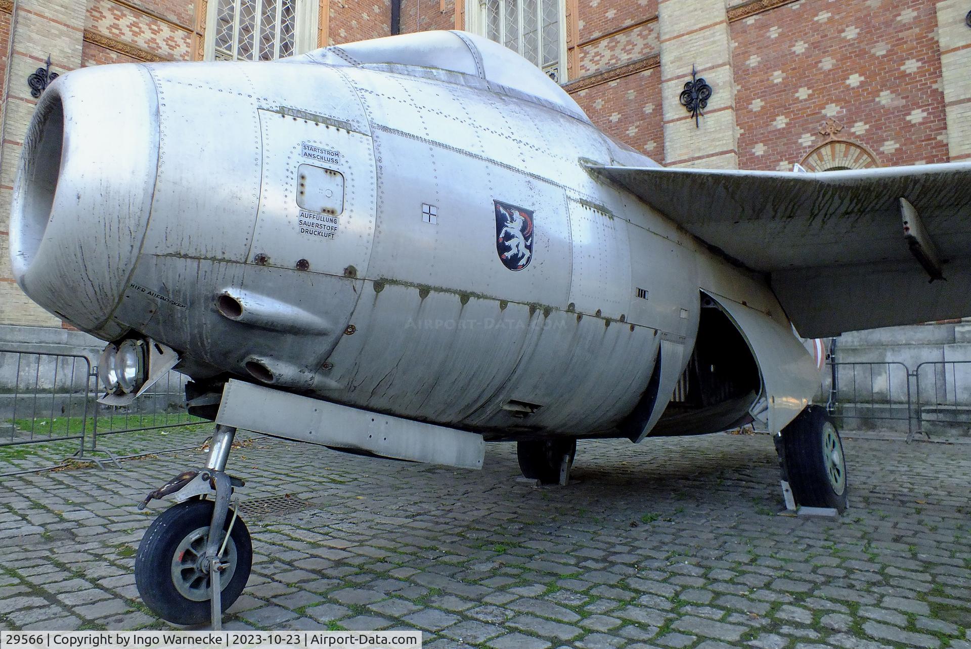 29566, Saab J-29F Tunnan C/N 29566, SAAB J29F Tunnan at the Heeresgeschichtliches Museum (HGM, Museum of Military History), Wien (Vienna)
