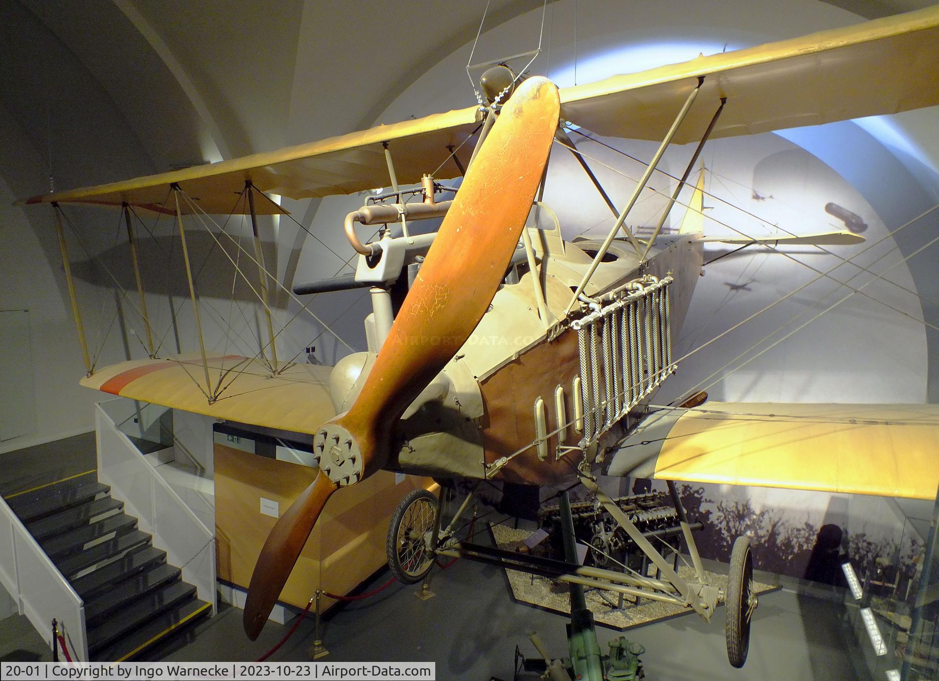 20-01, 1914 Albatros B II C/N 01, Albatros B II first prototype at the Heeresgeschichtliches Museum (HGM, Museum of Military History), Wien (Vienna)