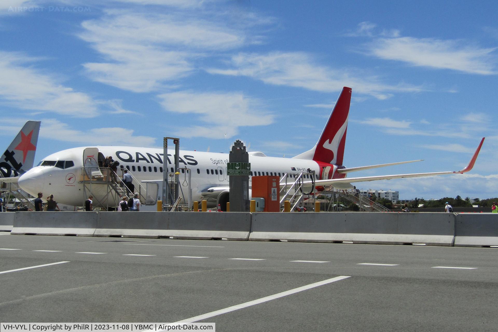 VH-VYL, 2008 Boeing 737-838 C/N 34184, VH-VYL 2006 Boeing 737-800 Qantas Maroochydore