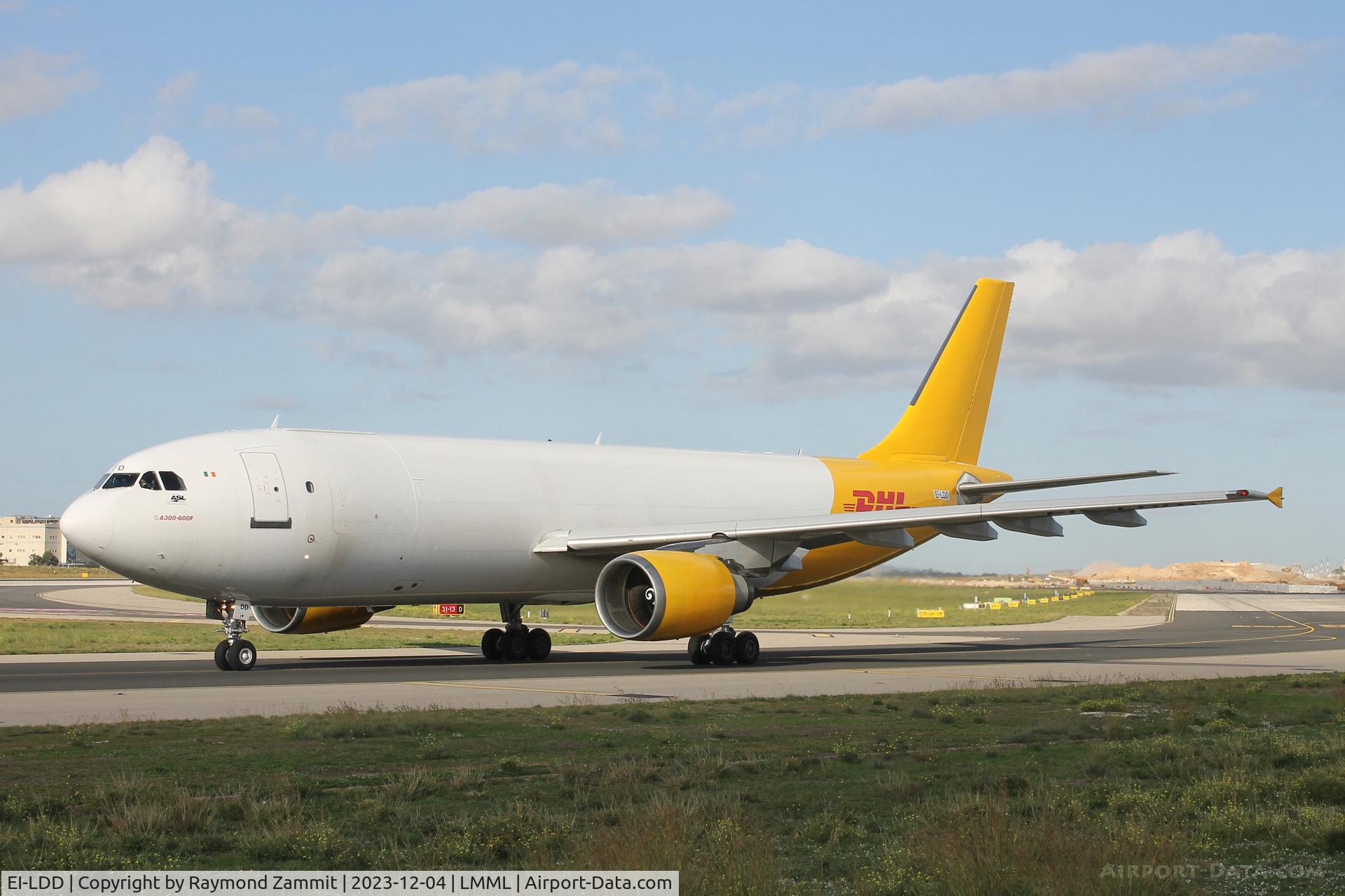 EI-LDD, Airbus 300-F4-605R C/N 858, A300 EI-LDD DHL/ASL Airlines