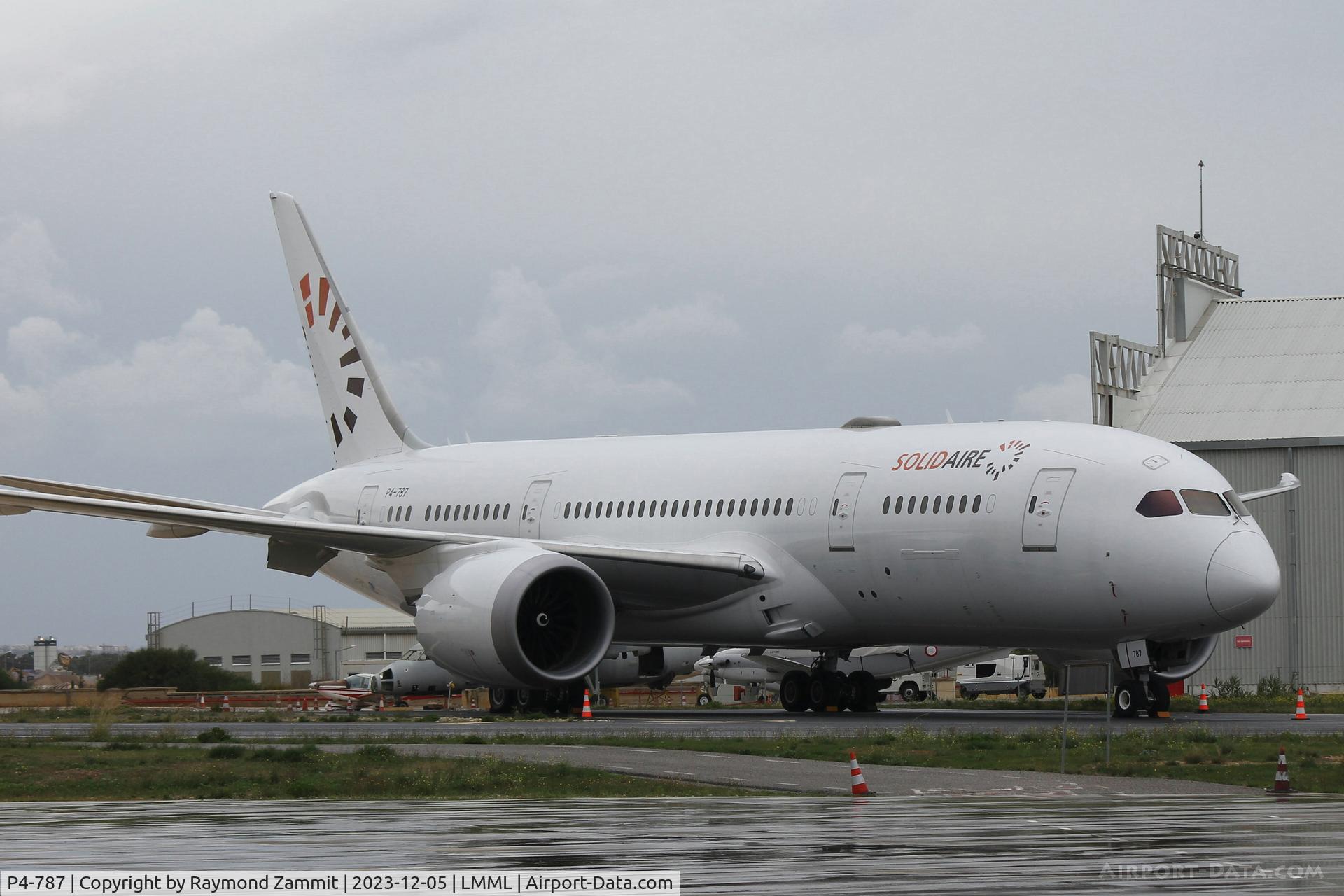 P4-787, 2013 Boeing 787-8 Dreamliner C/N 35306, B787 P4-787 Solid Aire