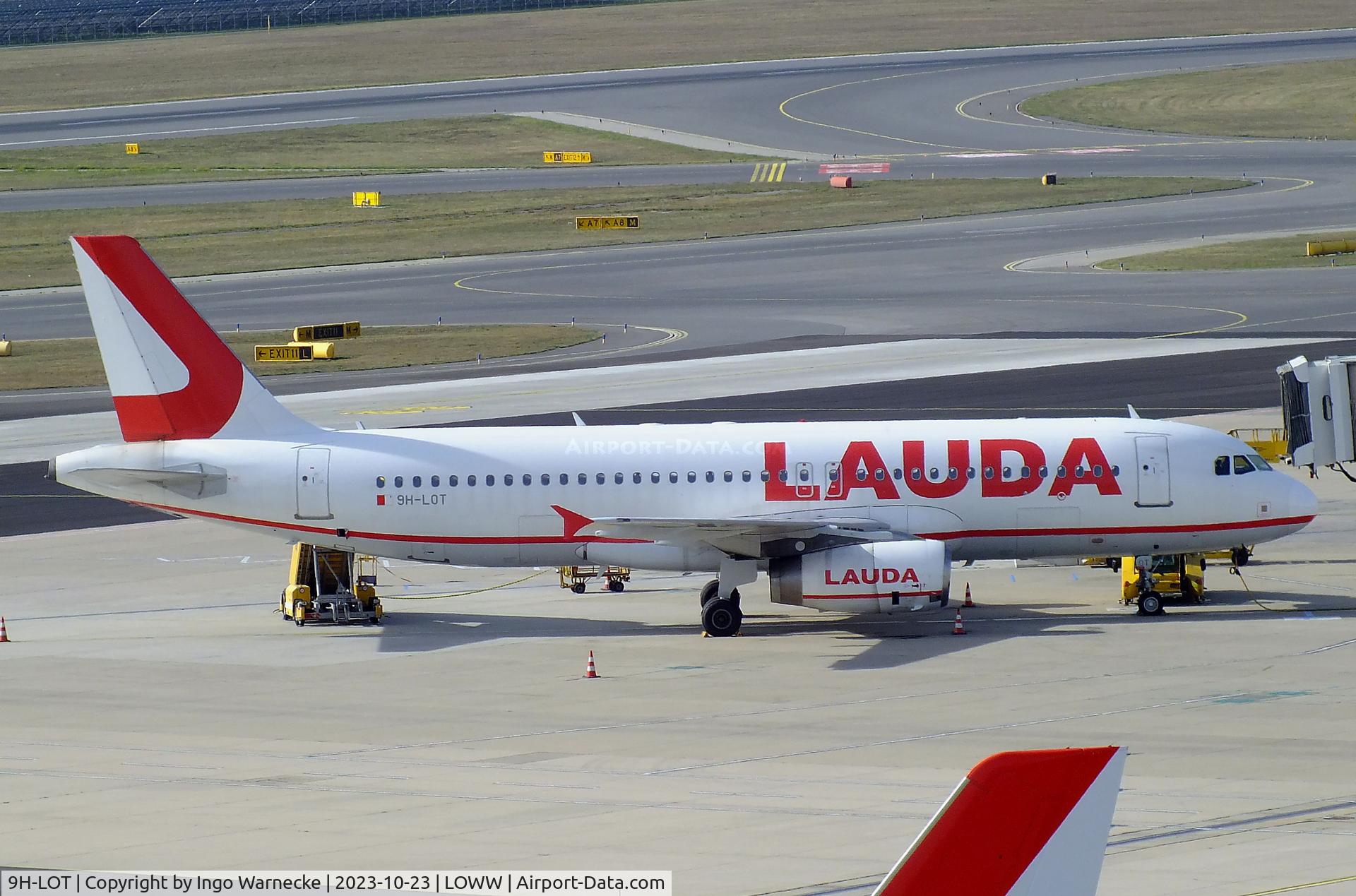 9H-LOT, 2005 Airbus A320-232 C/N 2522, Airbus A320-232 of Lauda Europe at Wien-Schwechat airport